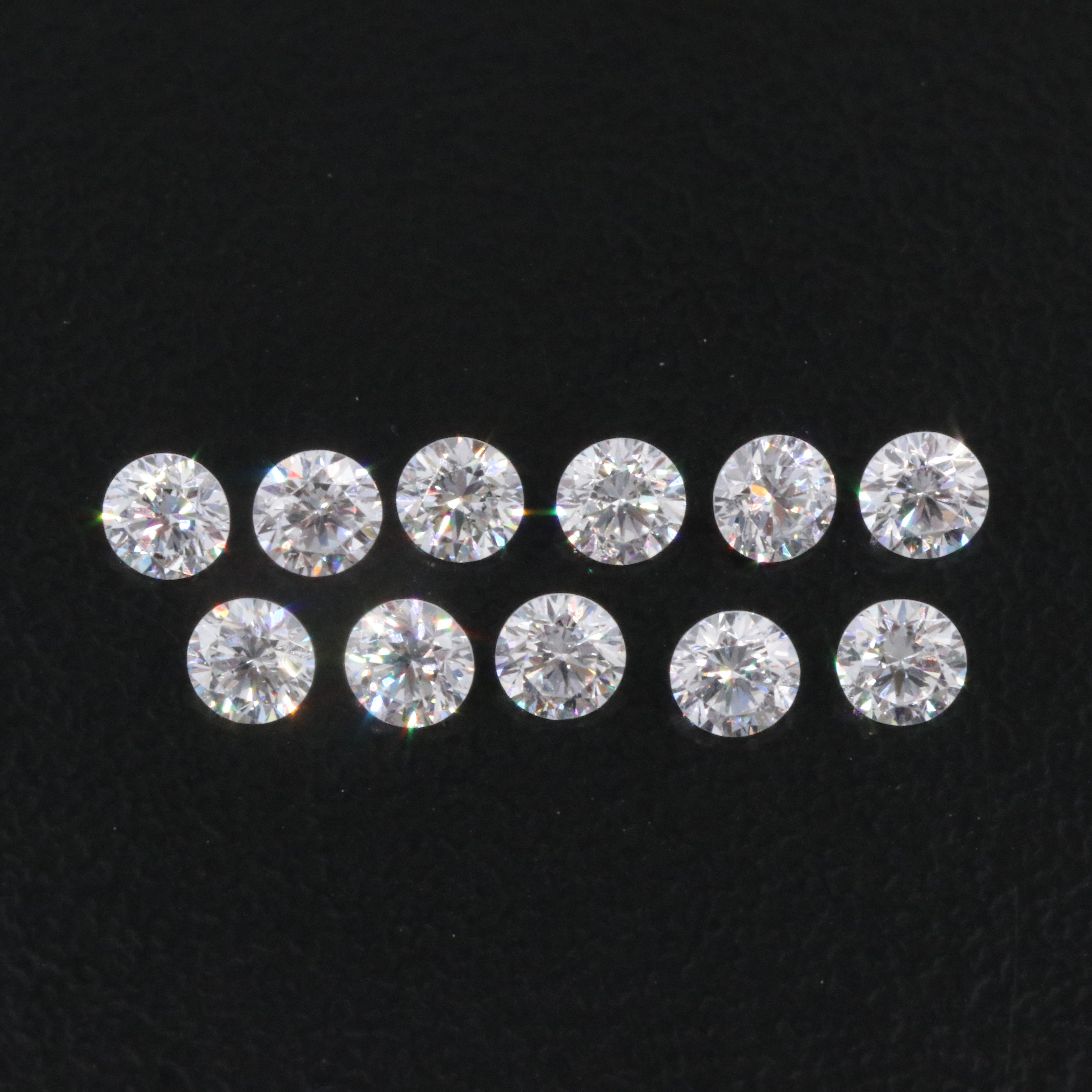 Loose 1.33 CTW Lab Grown Diamond Lot