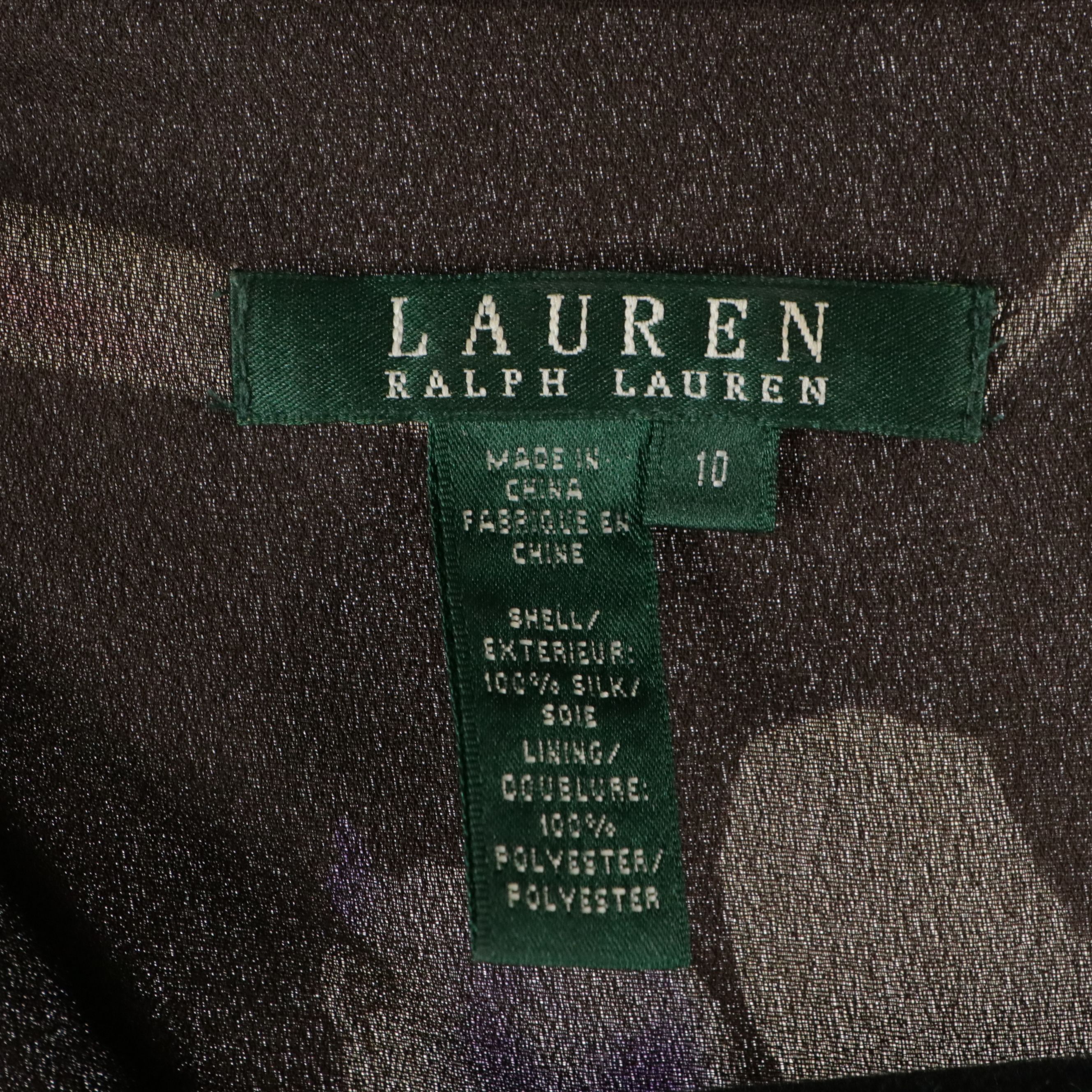 Lauren Ralph Lauren Brown Floral Silk Dress, Donna Ricco Maxi Dress, and More