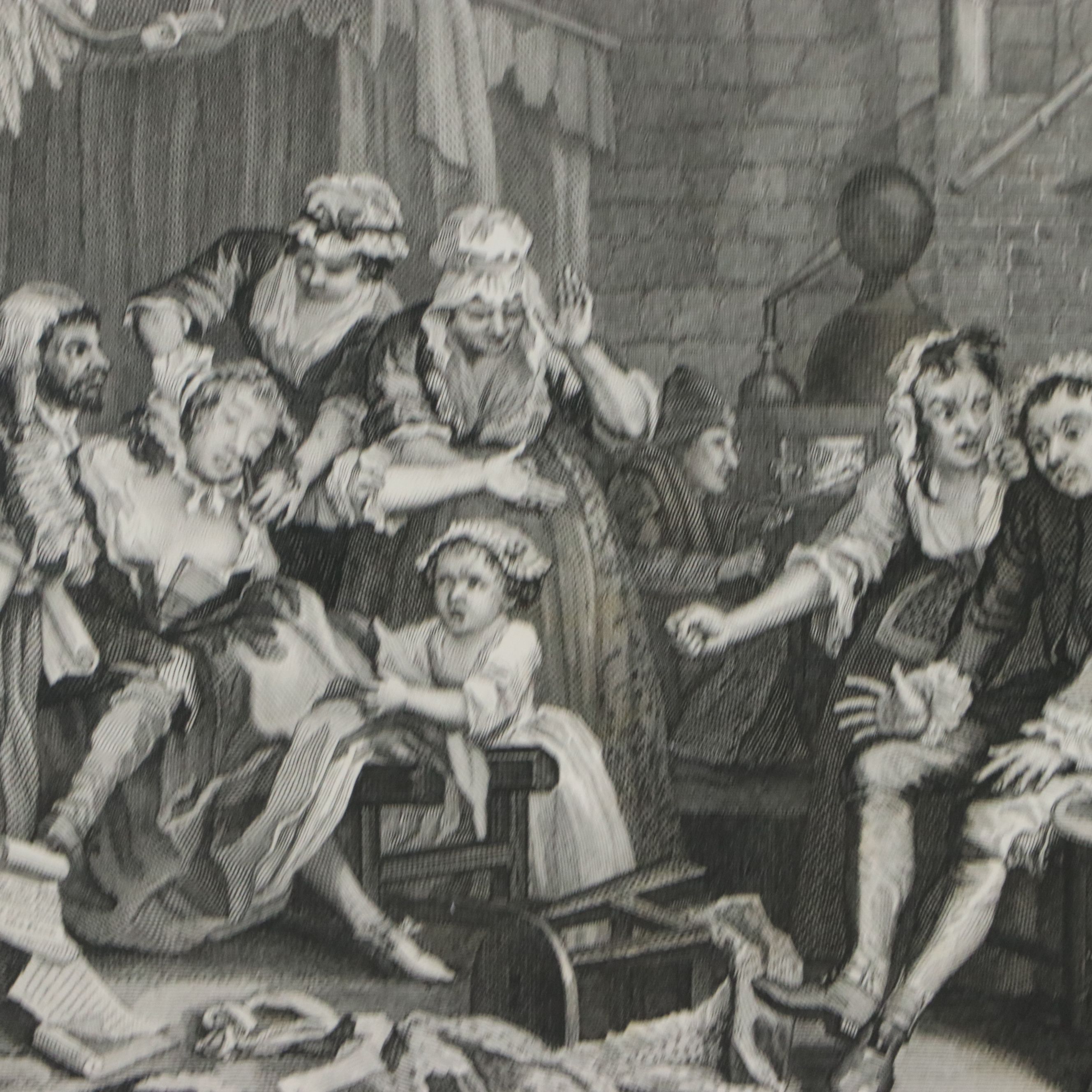 Engravings After W. Hogarth "The Rake's Progress" and "The Harlot's Progress"