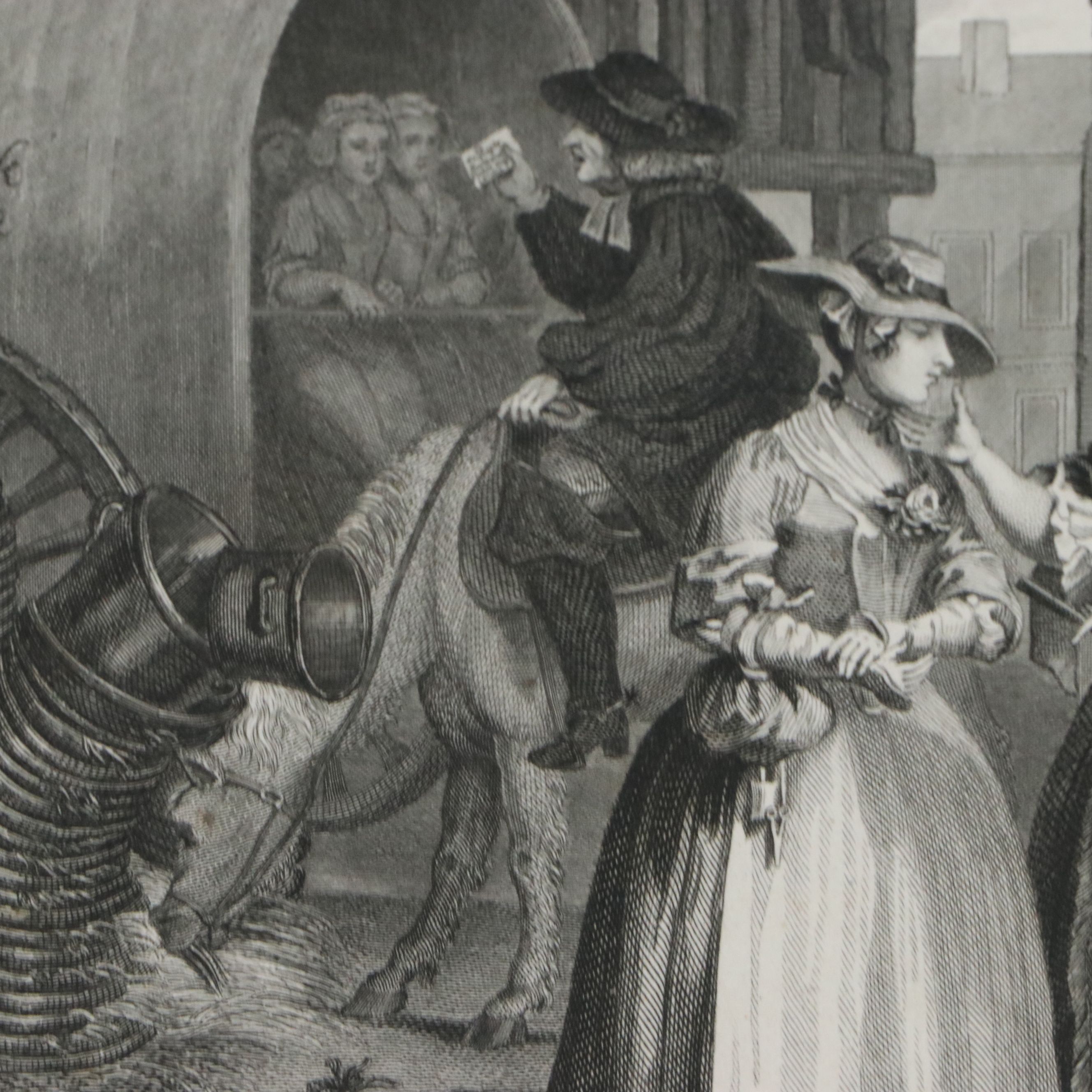 Engravings After W. Hogarth "The Rake's Progress" and "The Harlot's Progress"