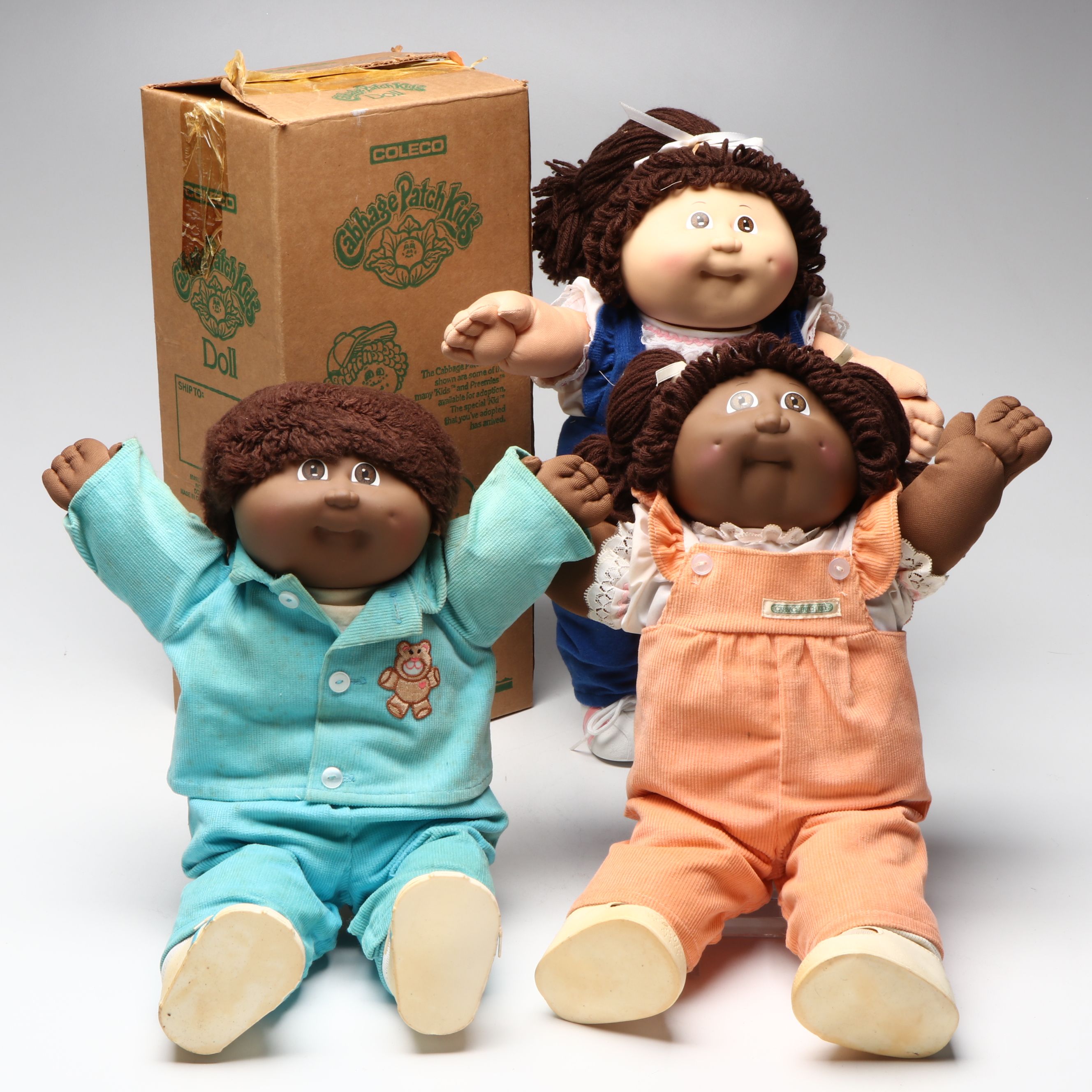 Coleco and Other Vintage Cabbage Patch Kids Dolls, 1980s