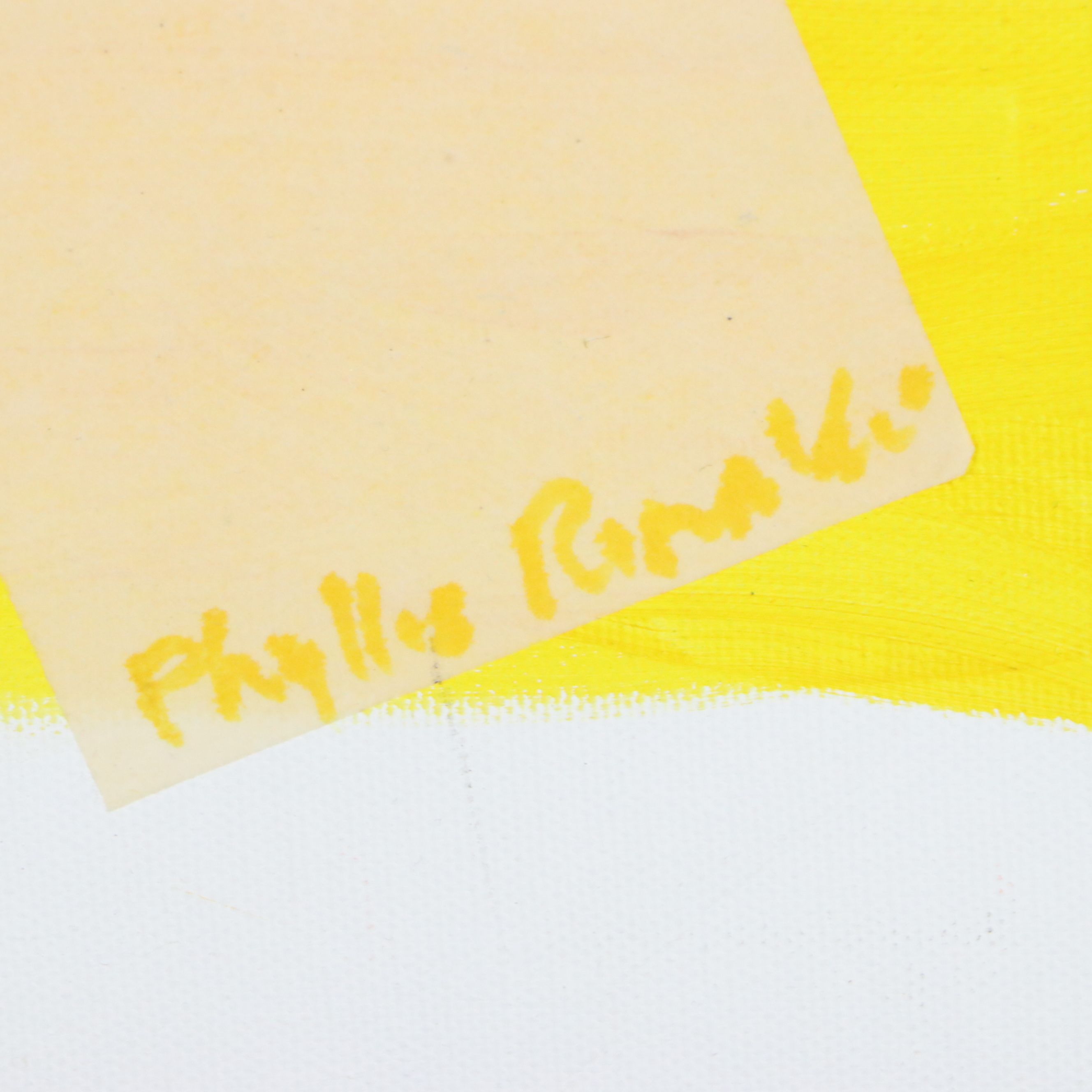 Phyllis Ronaldo Stylized Mixed Media Portrait, 21st Century