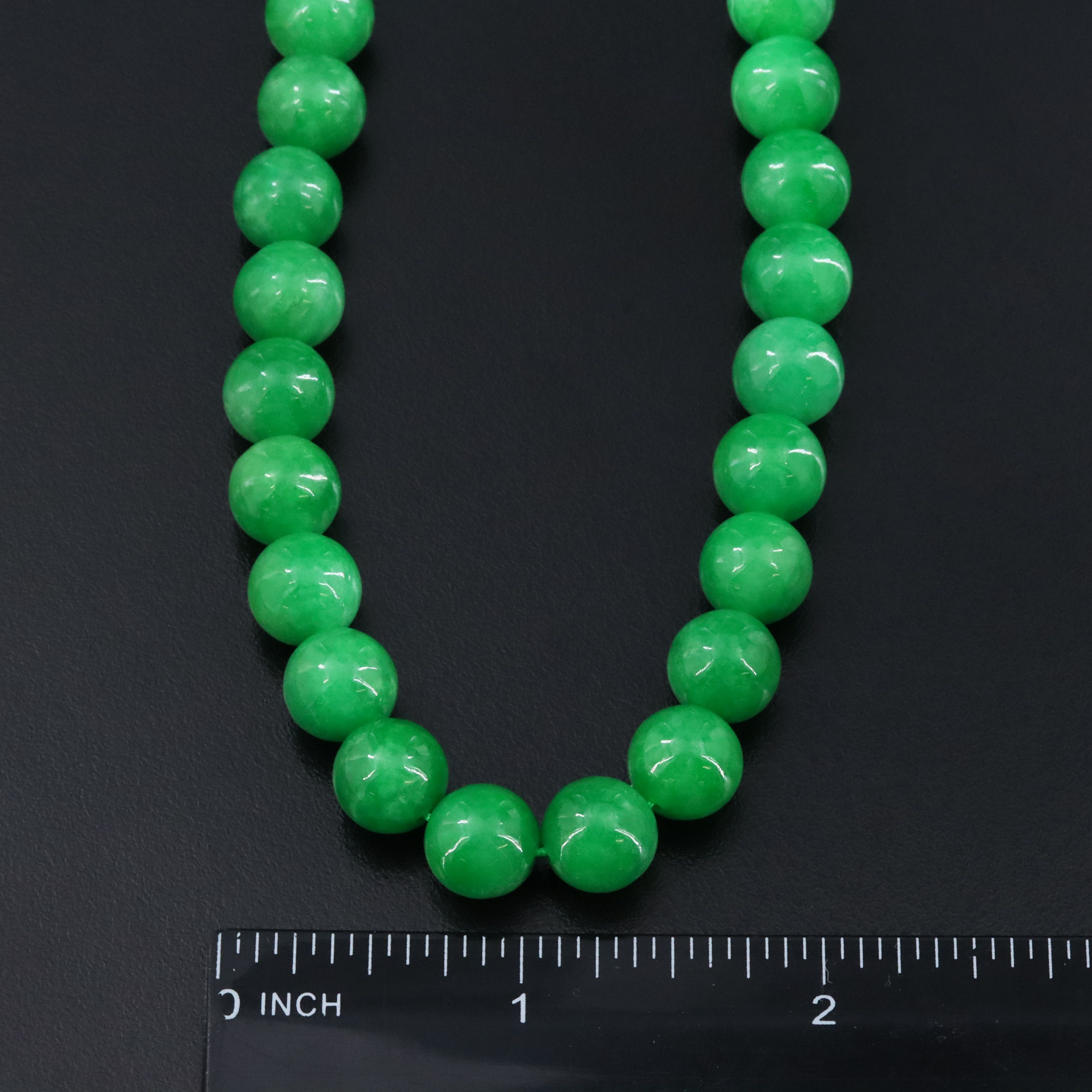Jadeite Bead Necklace