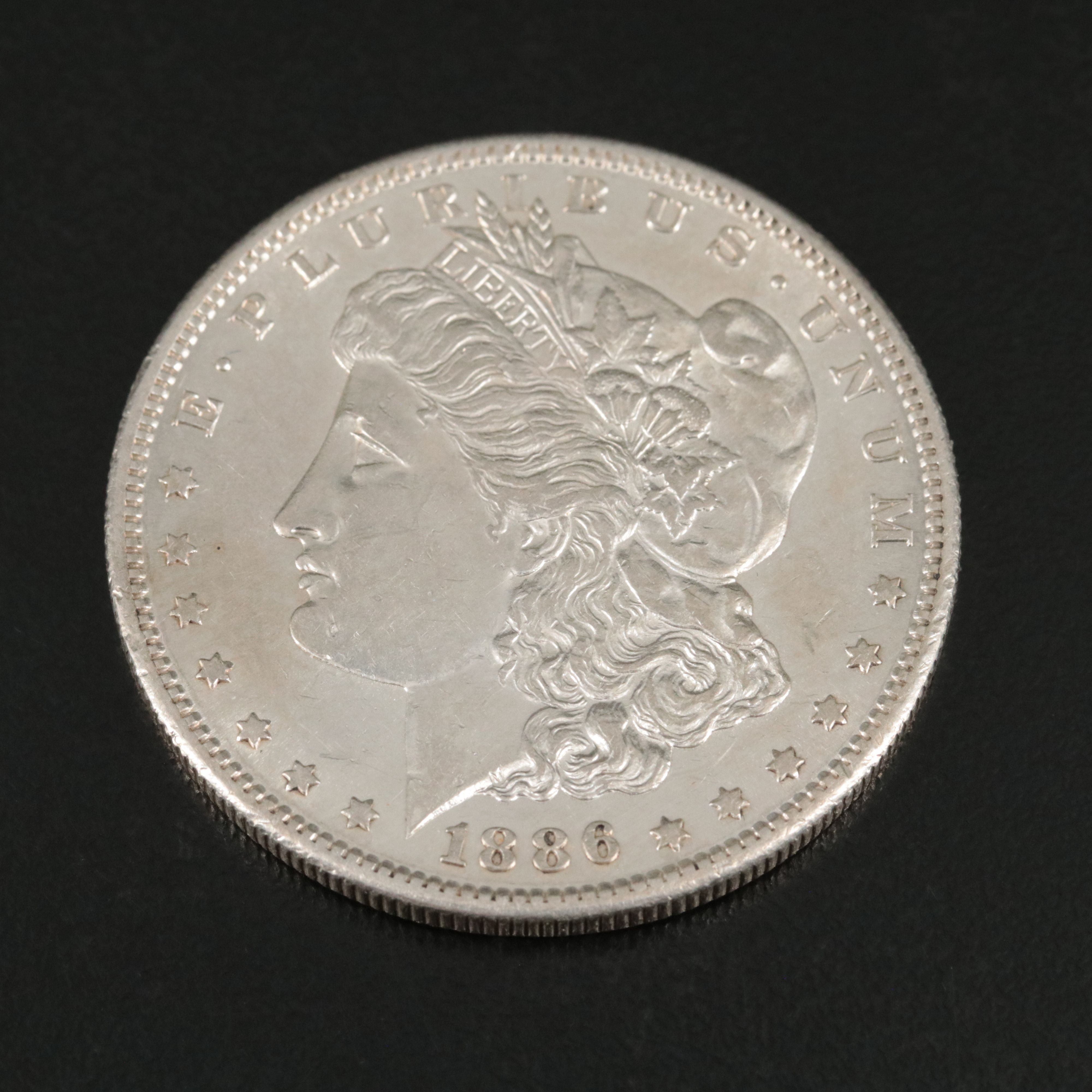1886-S Morgan Silver Dollar
