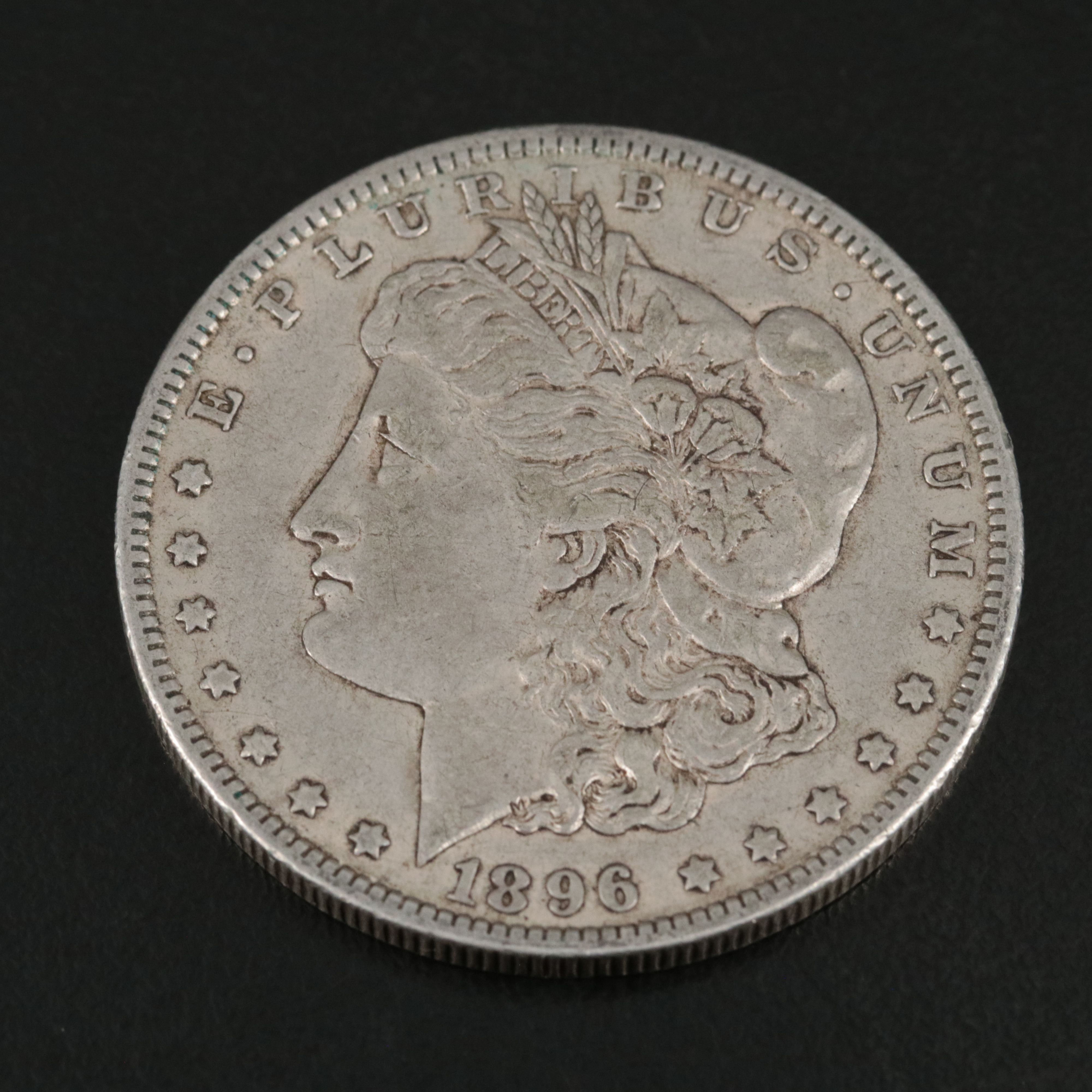 1896-O Morgan Silver Dollar