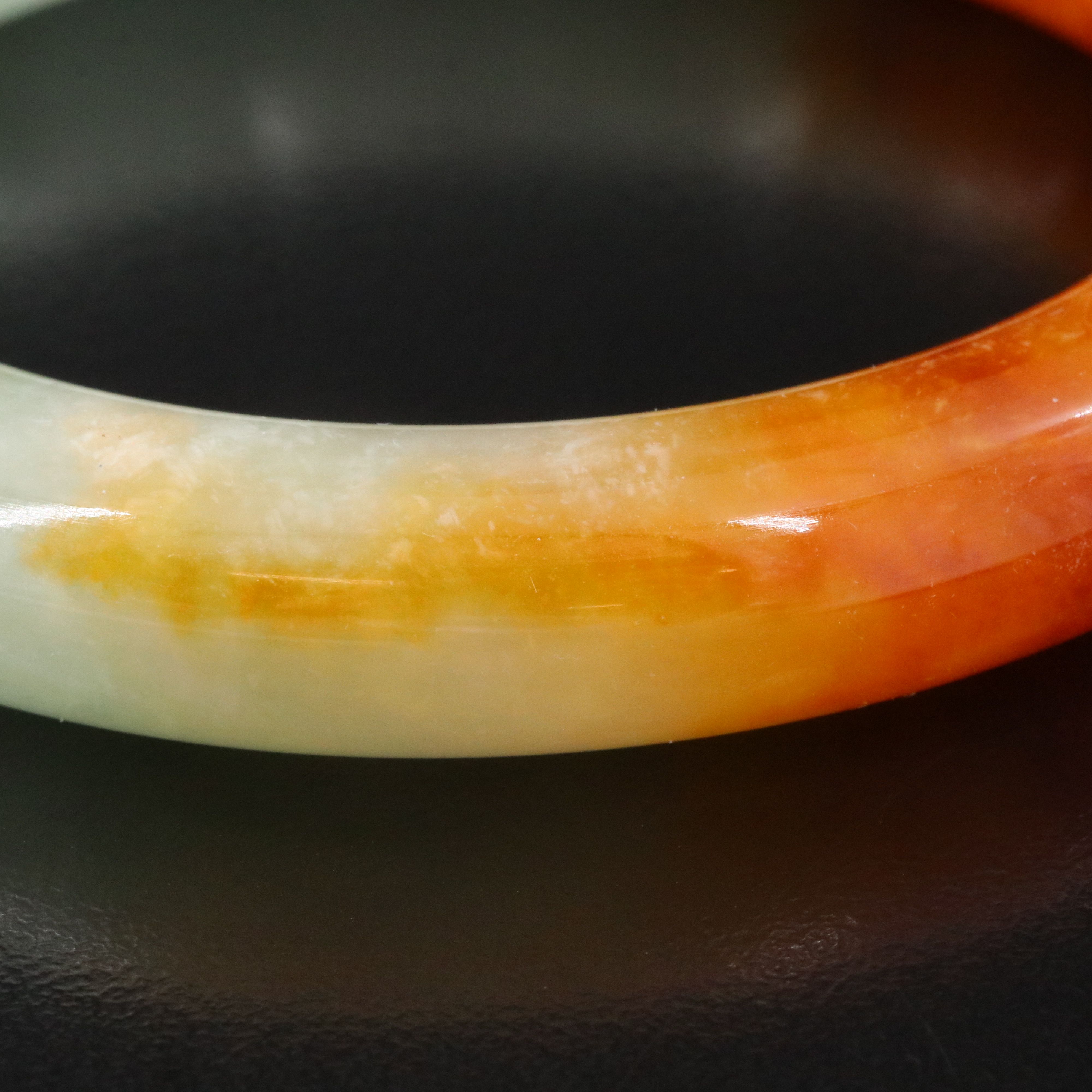 Jadeite Hololith Bangle