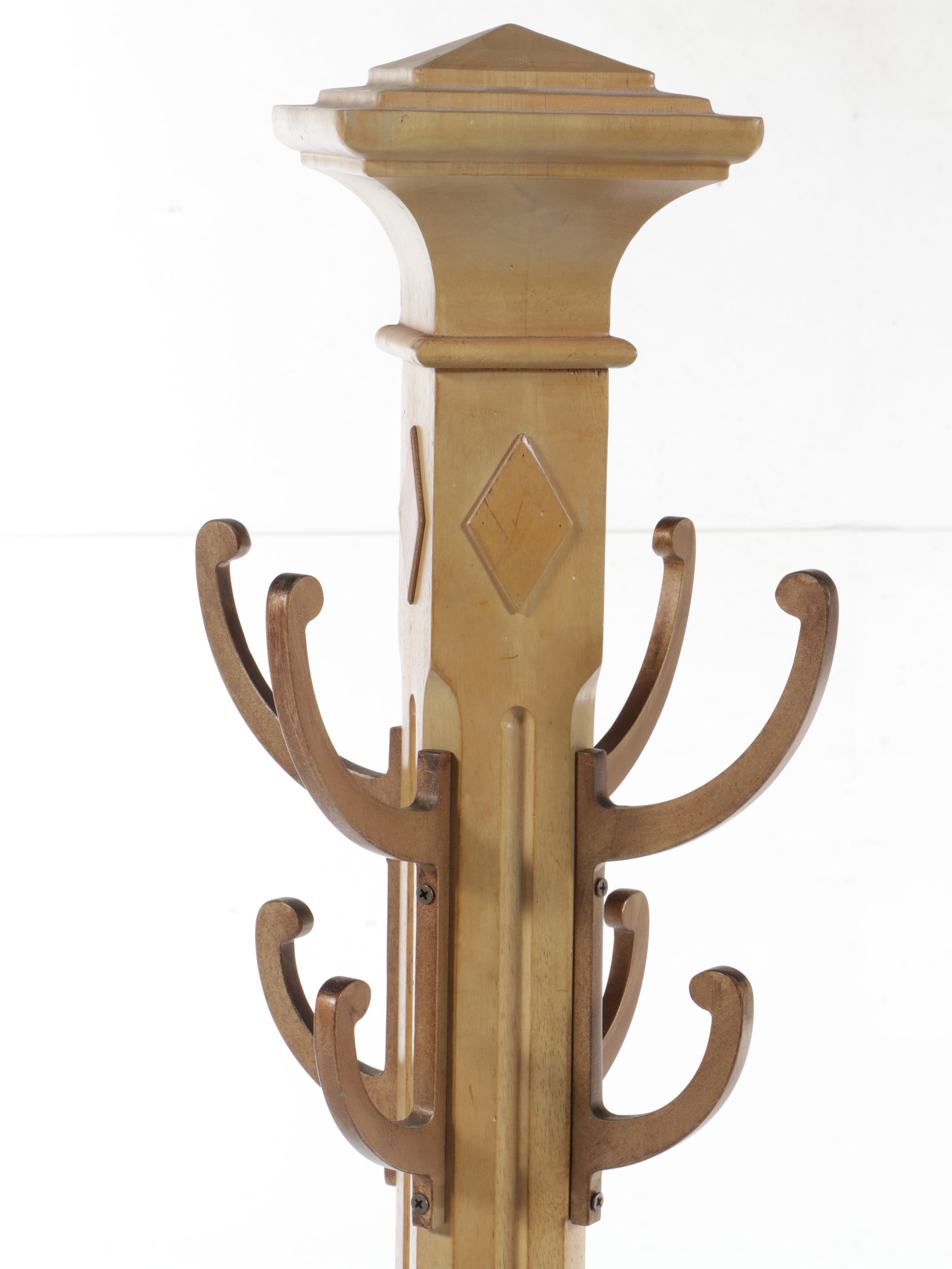 Arts & Crafts Style Coat Rack