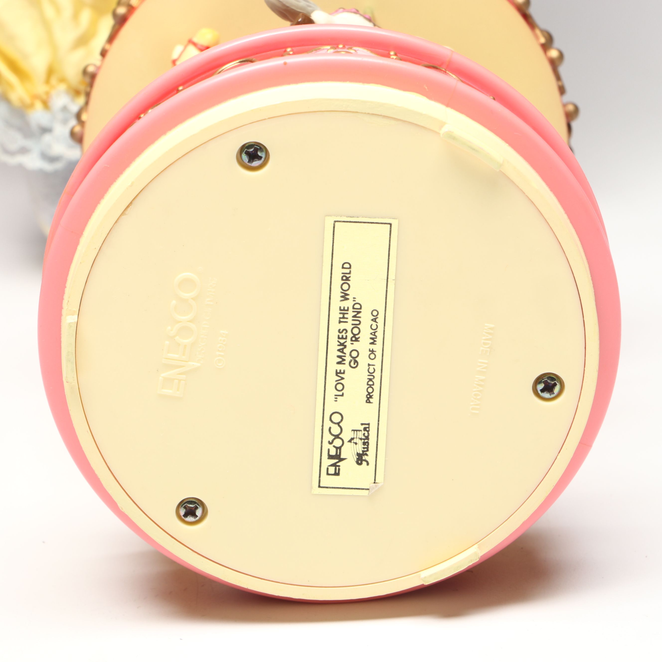 Jasco Porcelain Clown, Enesco Carousel and More Circus Décor