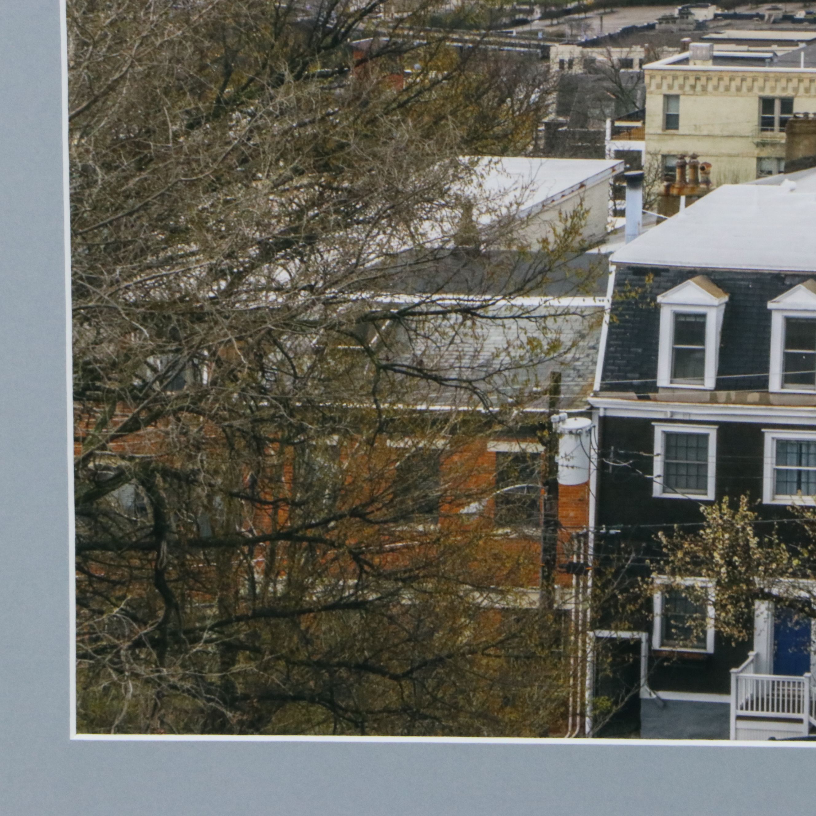 Chromogenic Photograph of Cincinnati Cityscape, 21st Century
