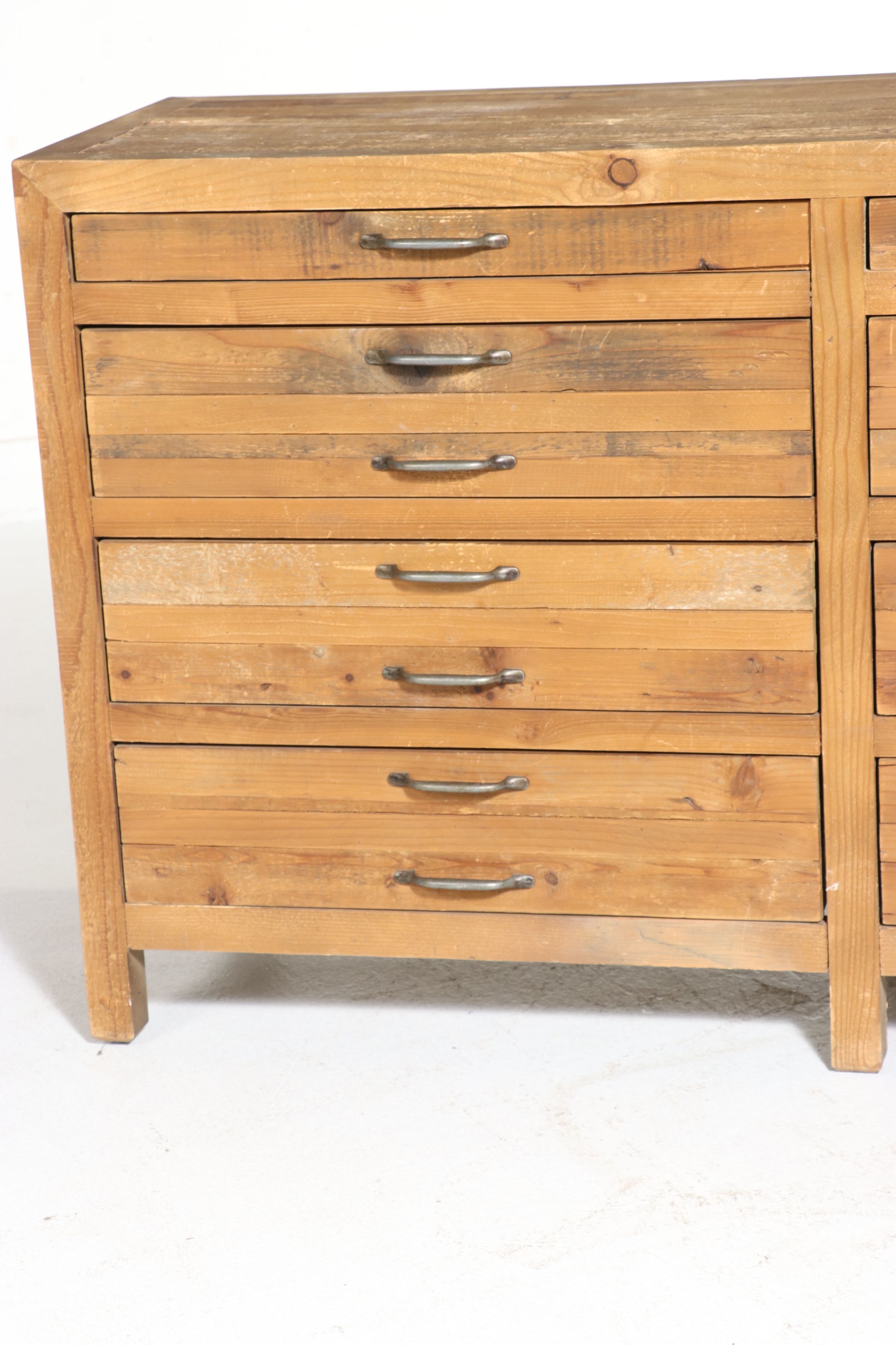 Contemporary Reclaimed Pine Chest of Drawers