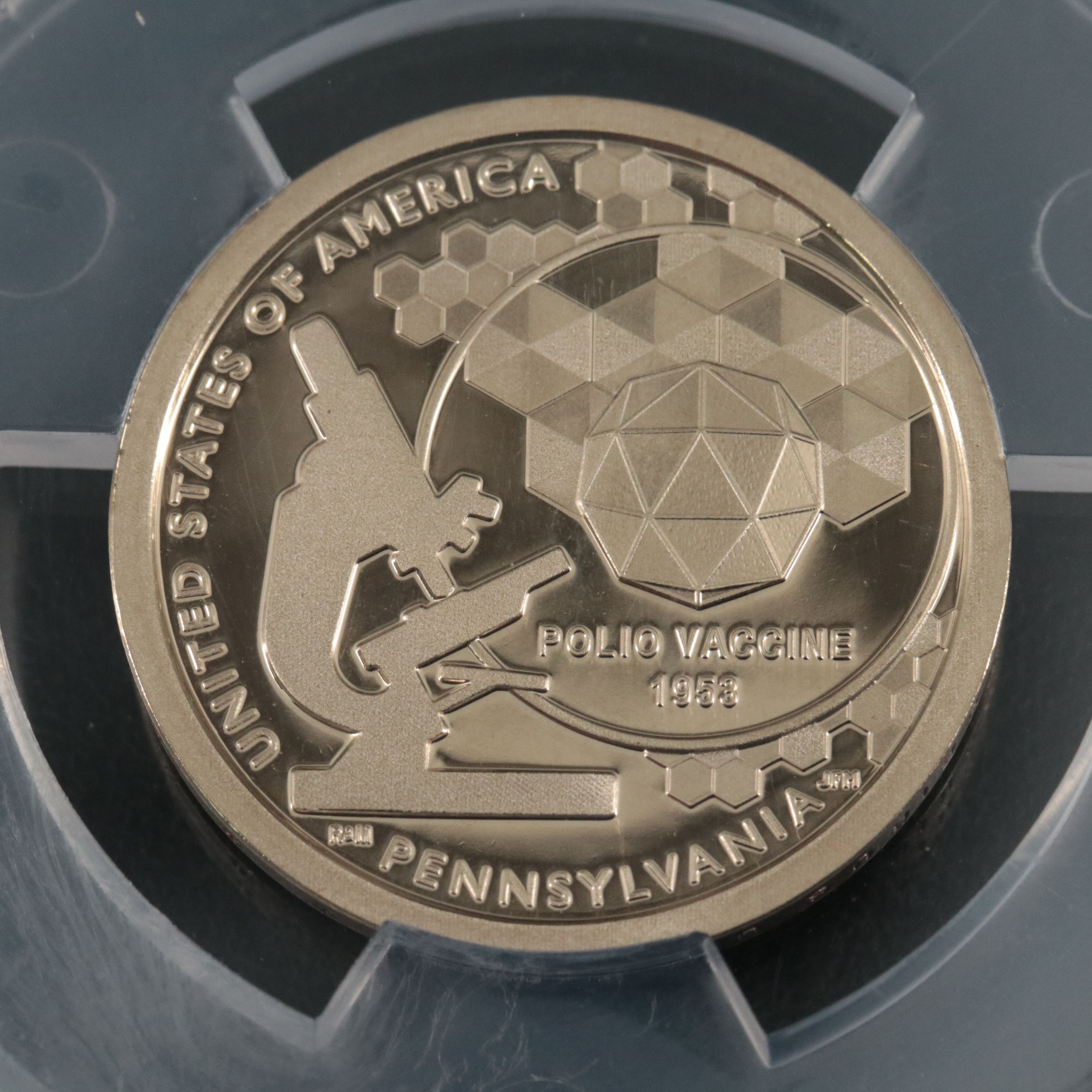 ANACS PR70 Set of Four DCAM 2019-S American Innovation Dollars