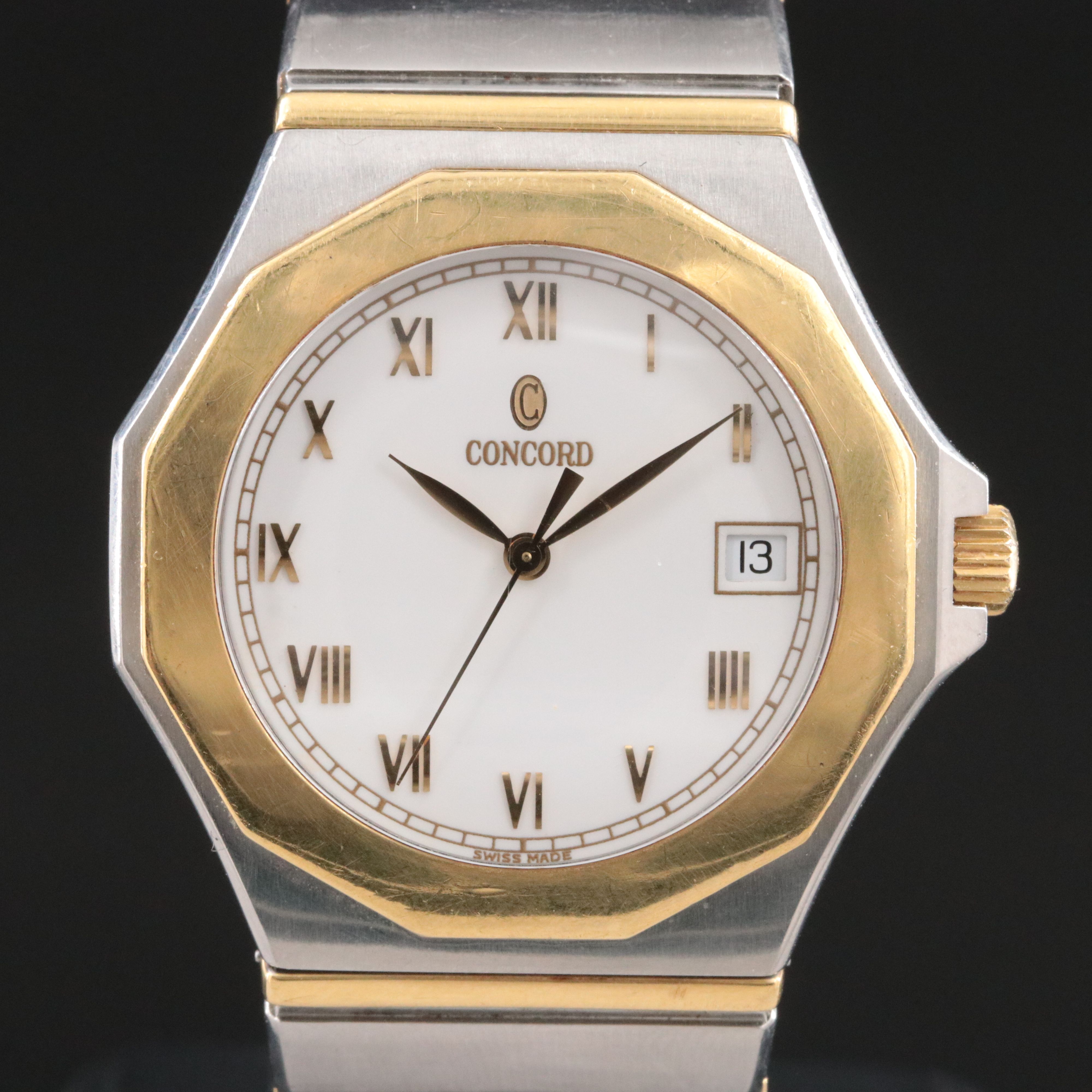 Concord Mariner SG500 18K/Steel Watch 15.78.110