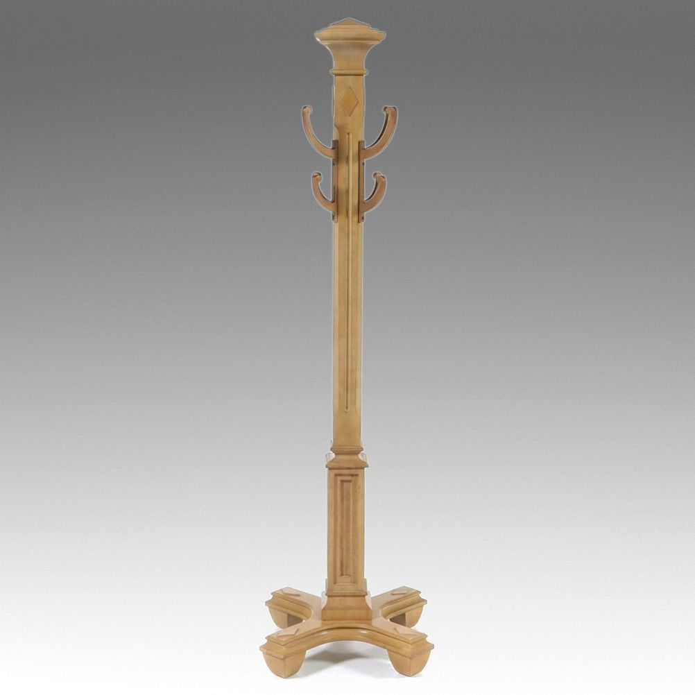 Arts & Crafts Style Coat Rack