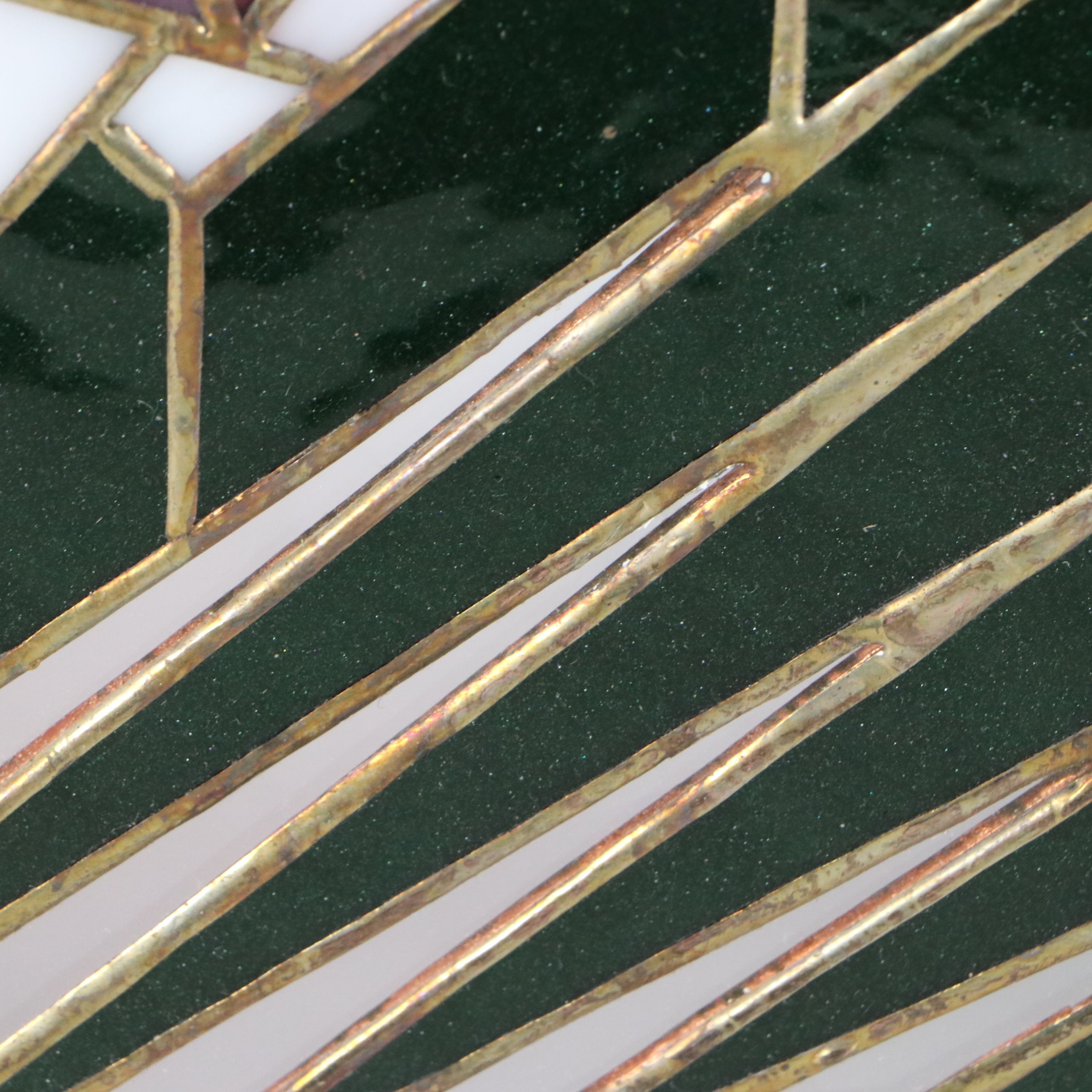 Colorado Rockies Limited Edition Stained Glass Panel, 1995