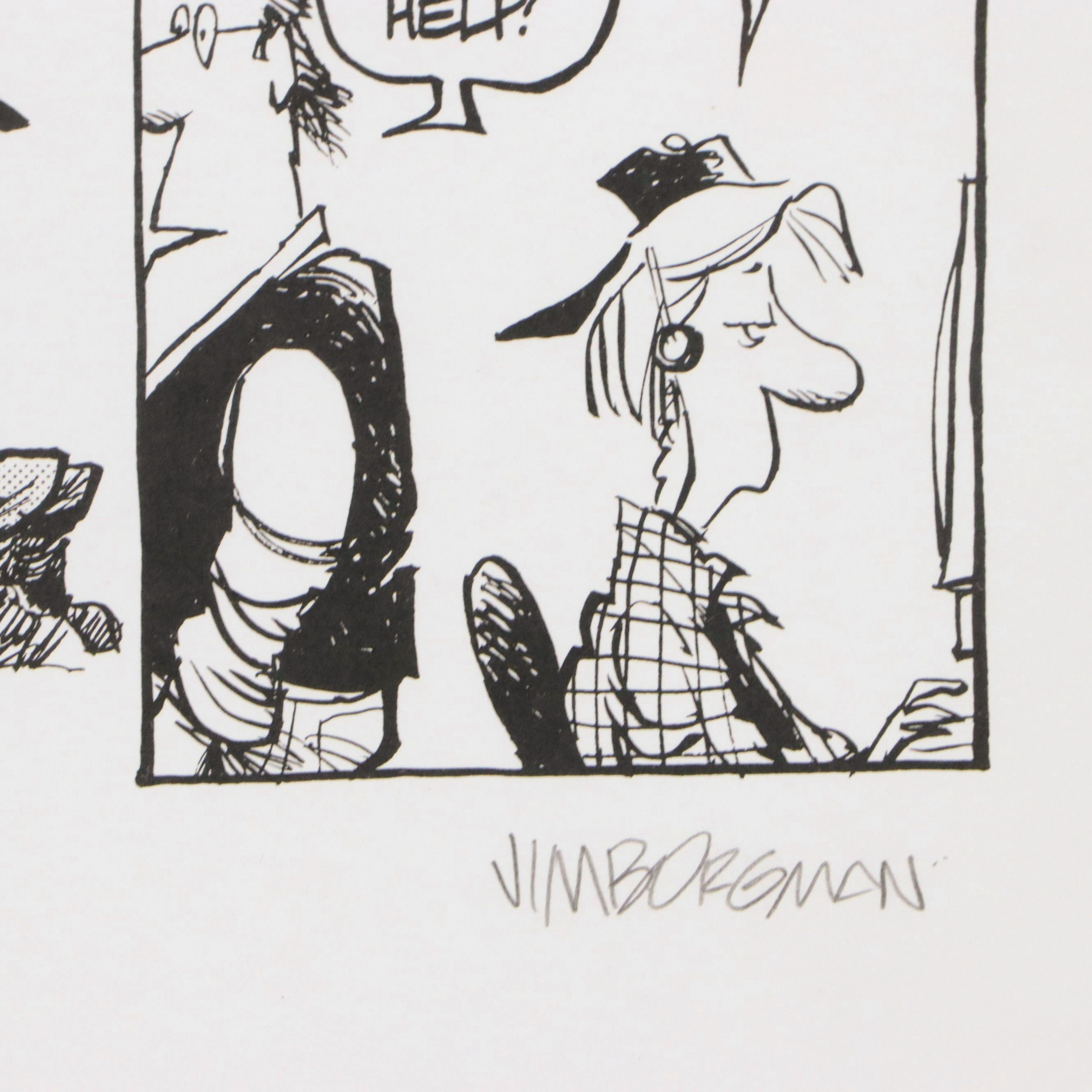 Jim Borgman Lithographs from "Zits" and "The Cincinnati Enquirer," 1995 - 1997