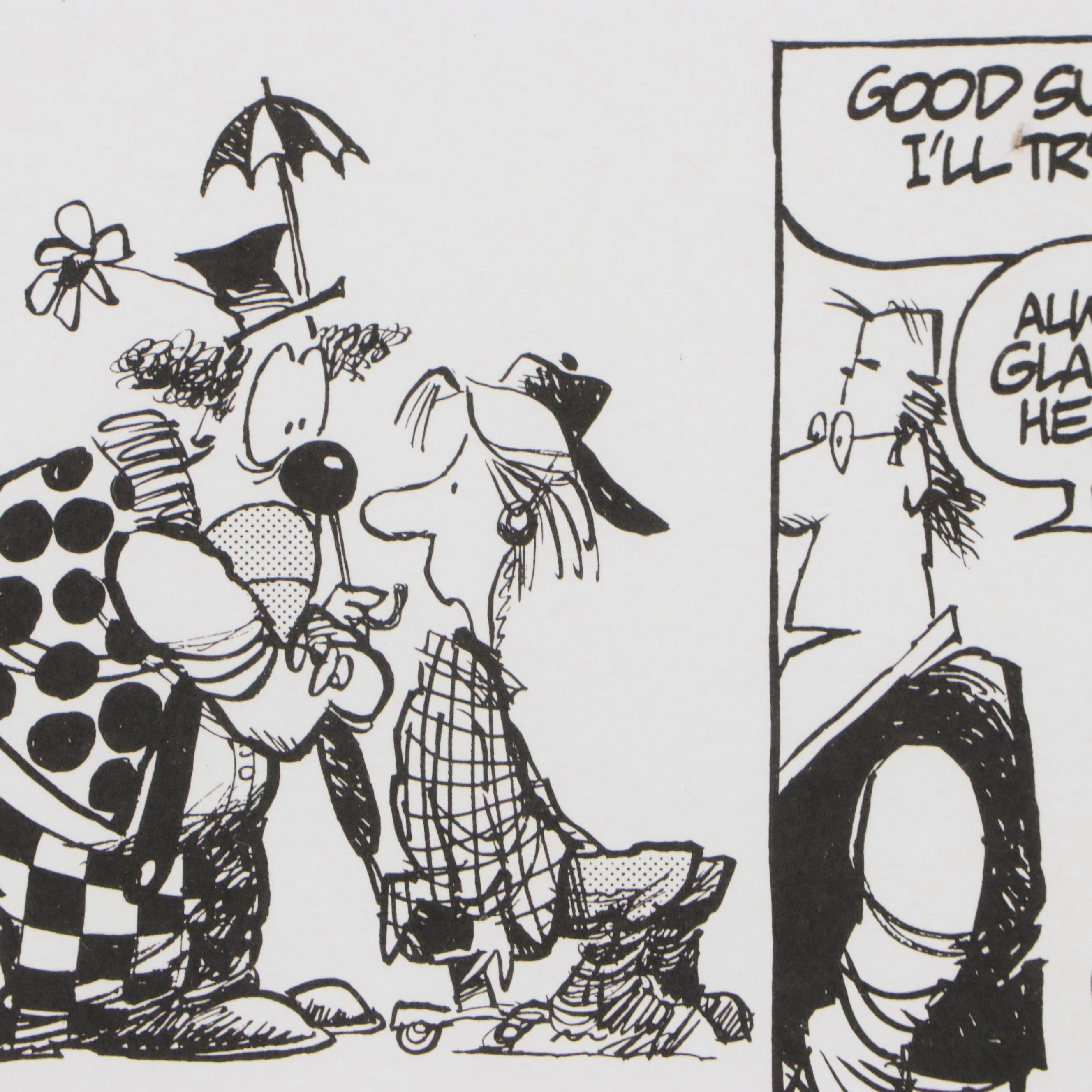 Jim Borgman Lithographs from "Zits" and "The Cincinnati Enquirer," 1995 - 1997