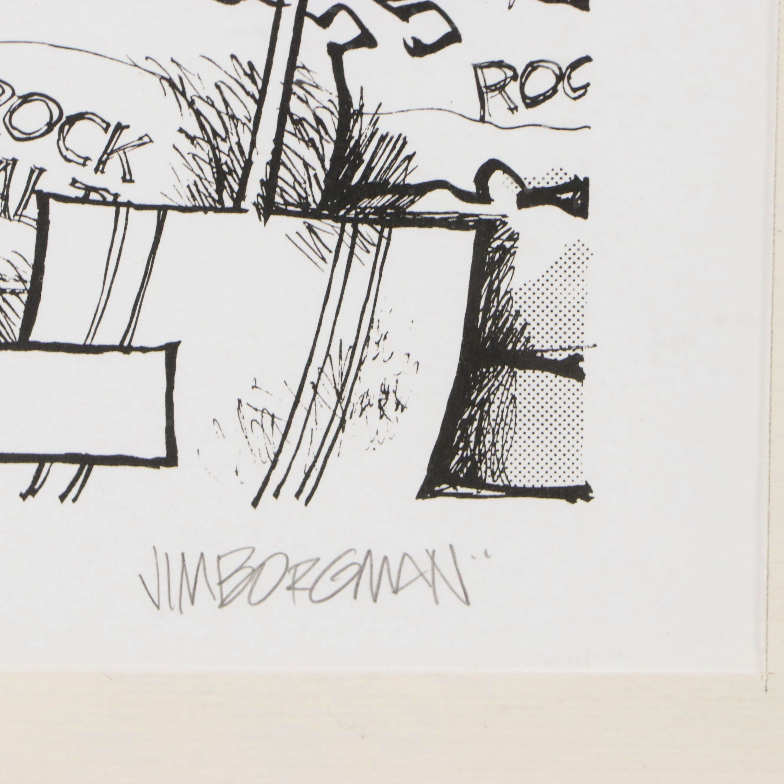 Jim Borgman Lithographs from "Zits" and "The Cincinnati Enquirer," 1995 - 1997