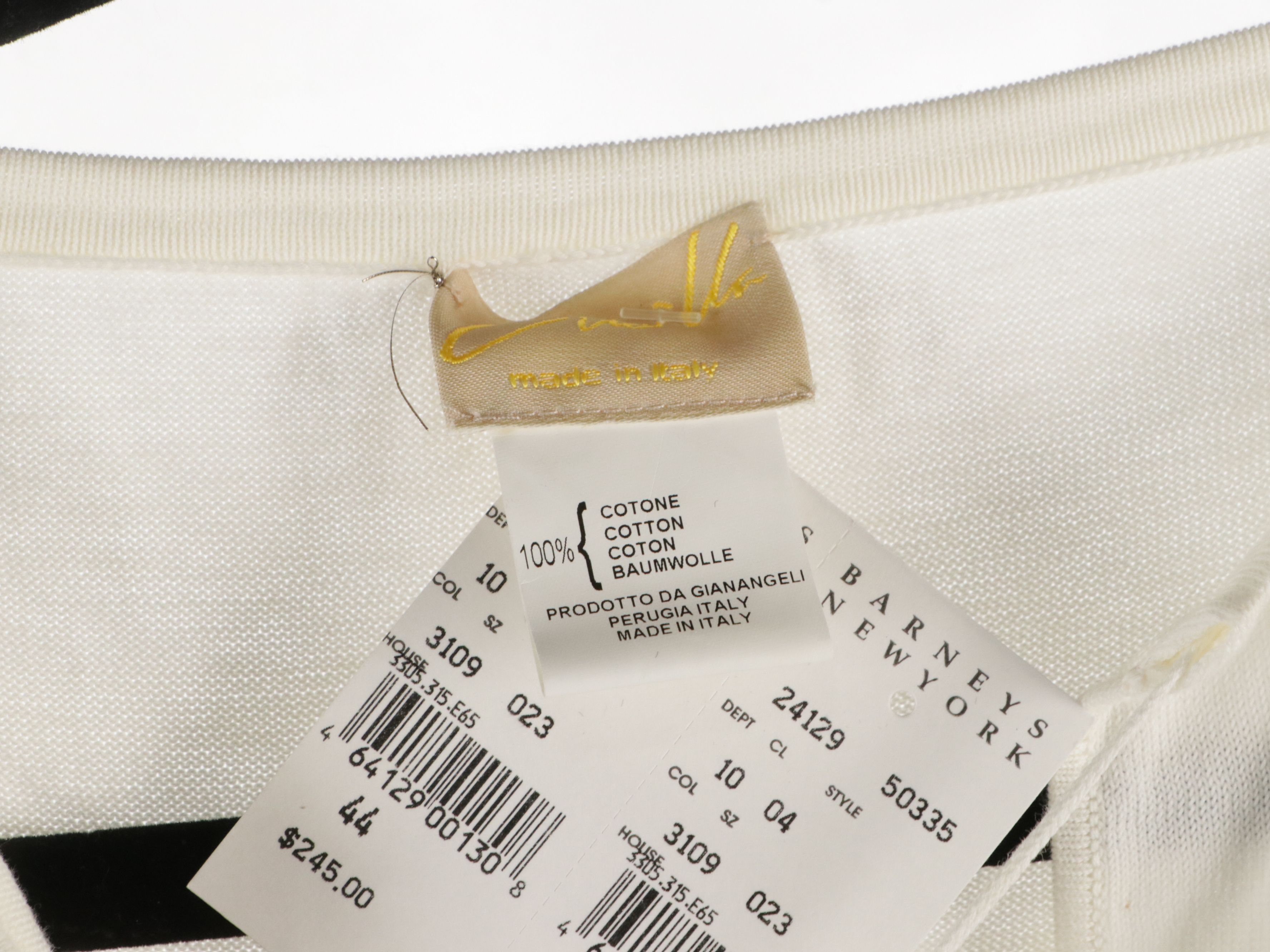 Luci Va White Short Sleeve and 3/4th Sleeve Tops, With Tags