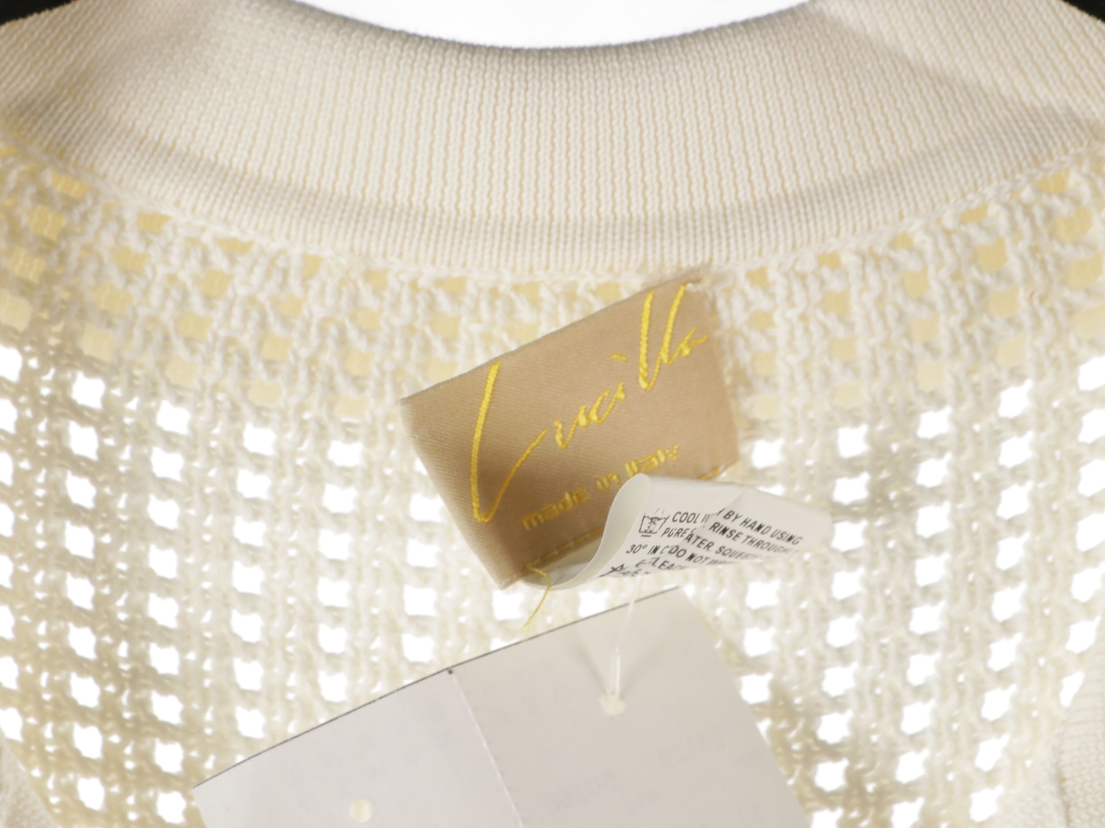 Luci Va White Short Sleeve and 3/4th Sleeve Tops, With Tags