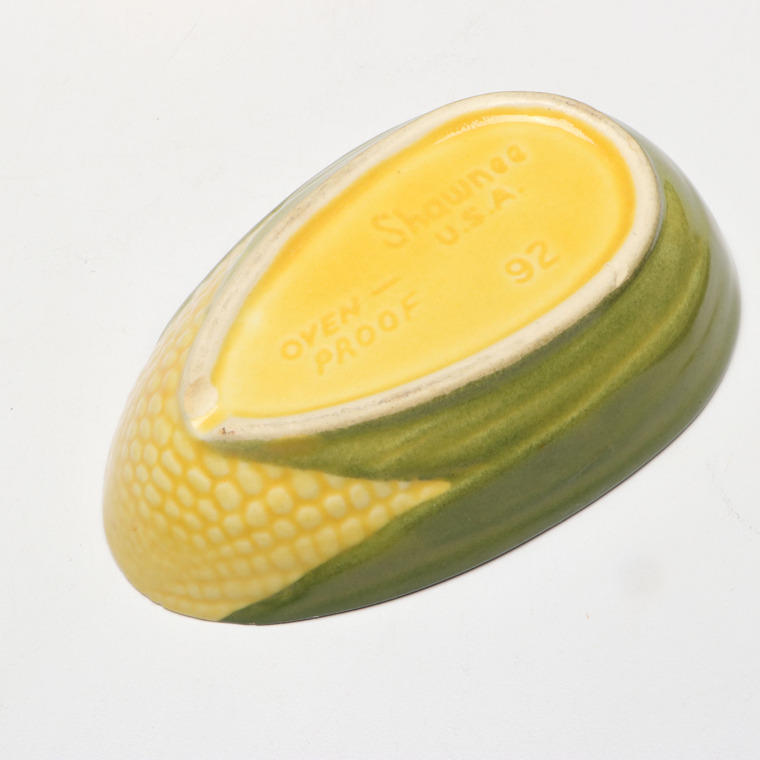 Shawnee "Corn King" and "Corn Queen" Novelty Ceramic Tableware, 20th C.