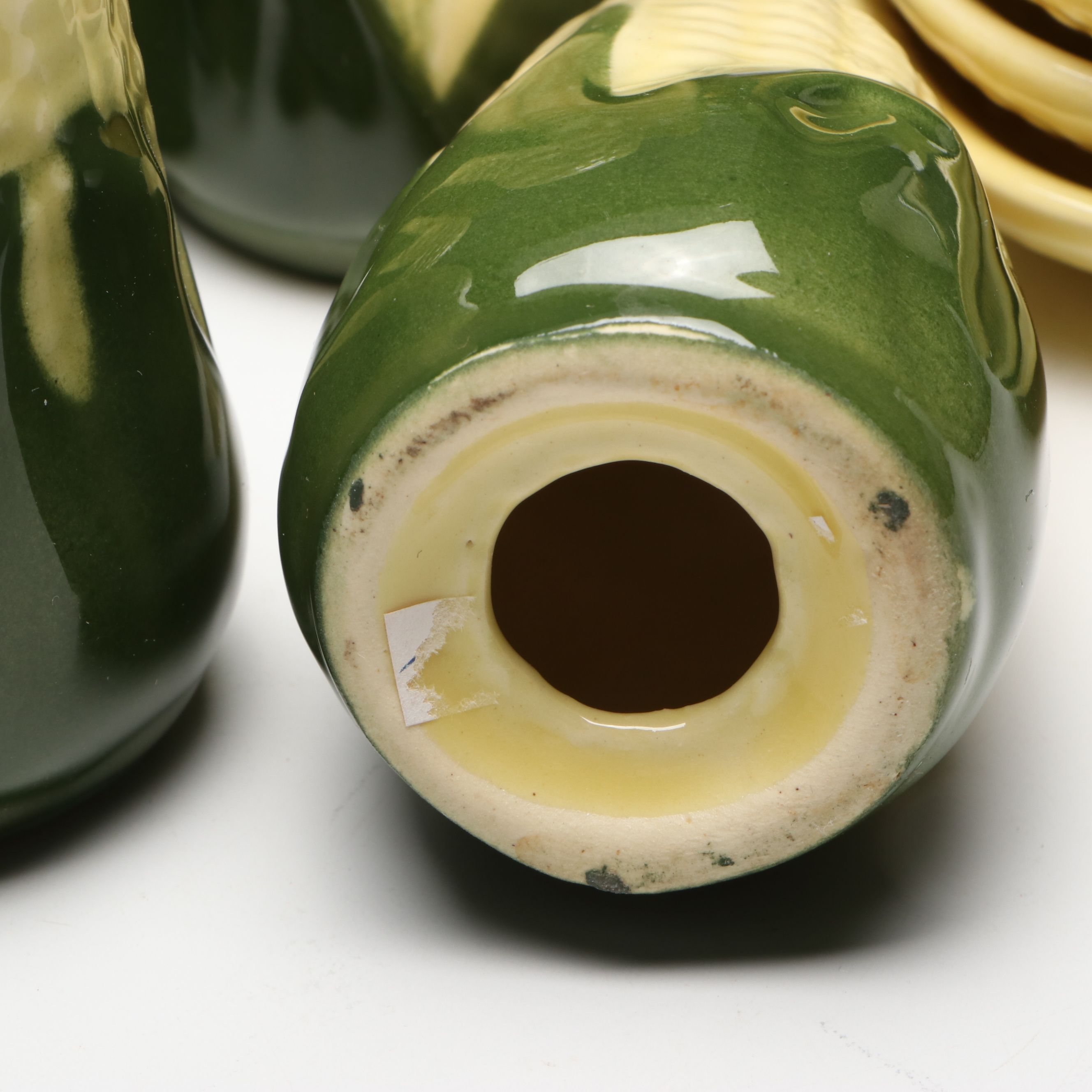 Shawnee "Corn King" and "Corn Queen" Novelty Ceramic Tableware, 20th C.