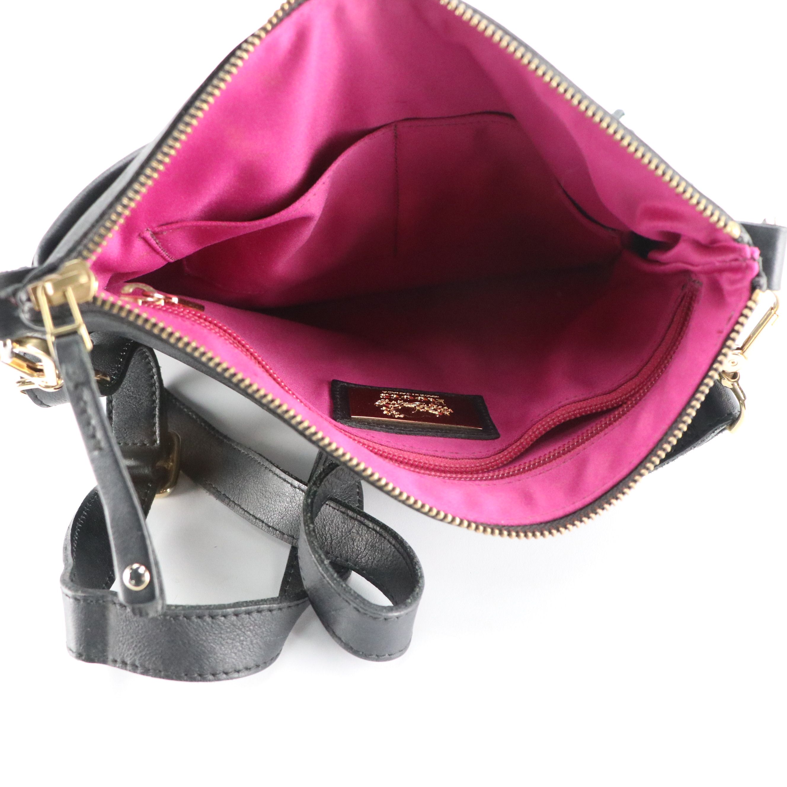 Perlina Brown Leather Sling Bag, Obag Rubber Top Handle Tote, Roots Crossbody