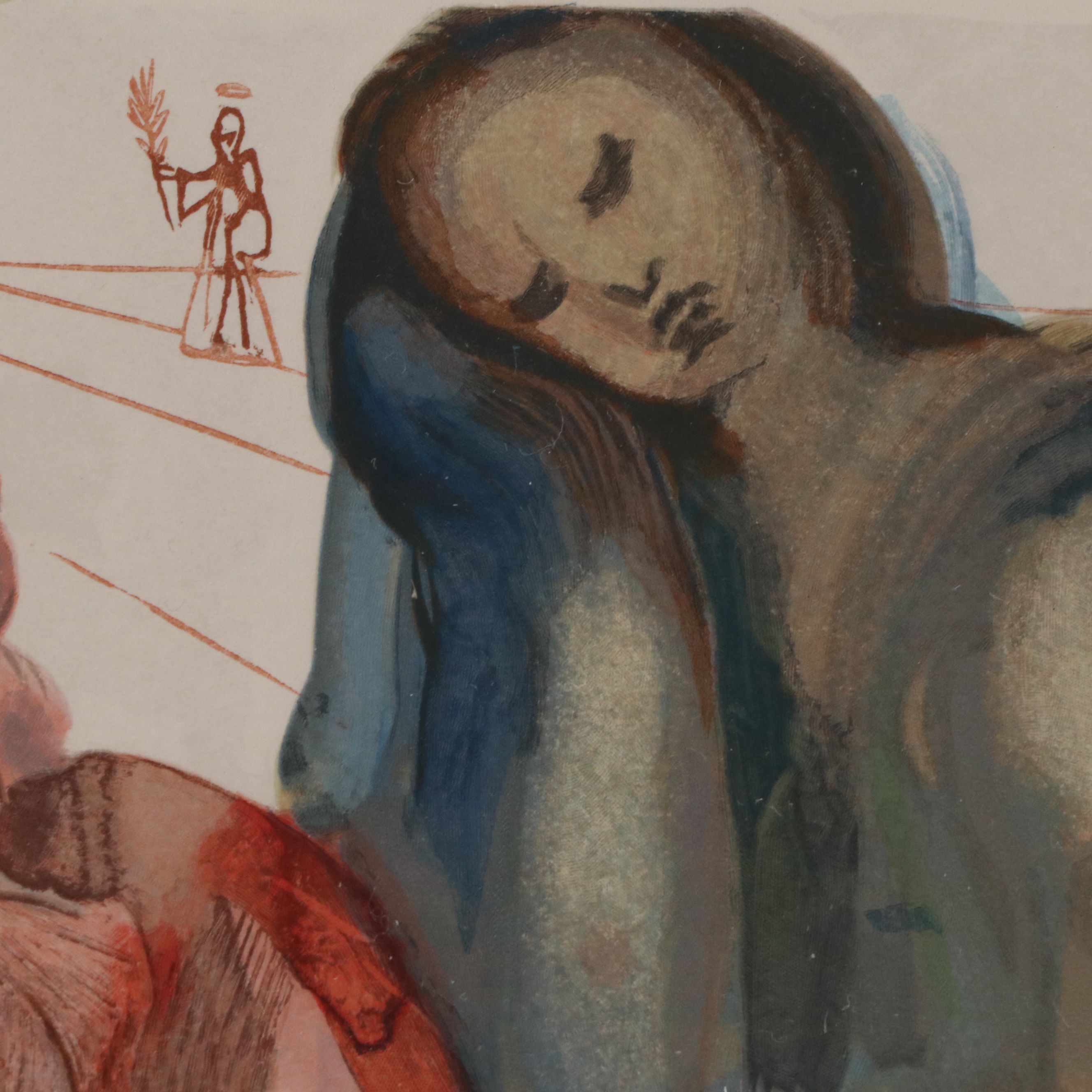 Salvador Dalí Wood Engraving "Le Paradis Terrestre," 1960 - 1964