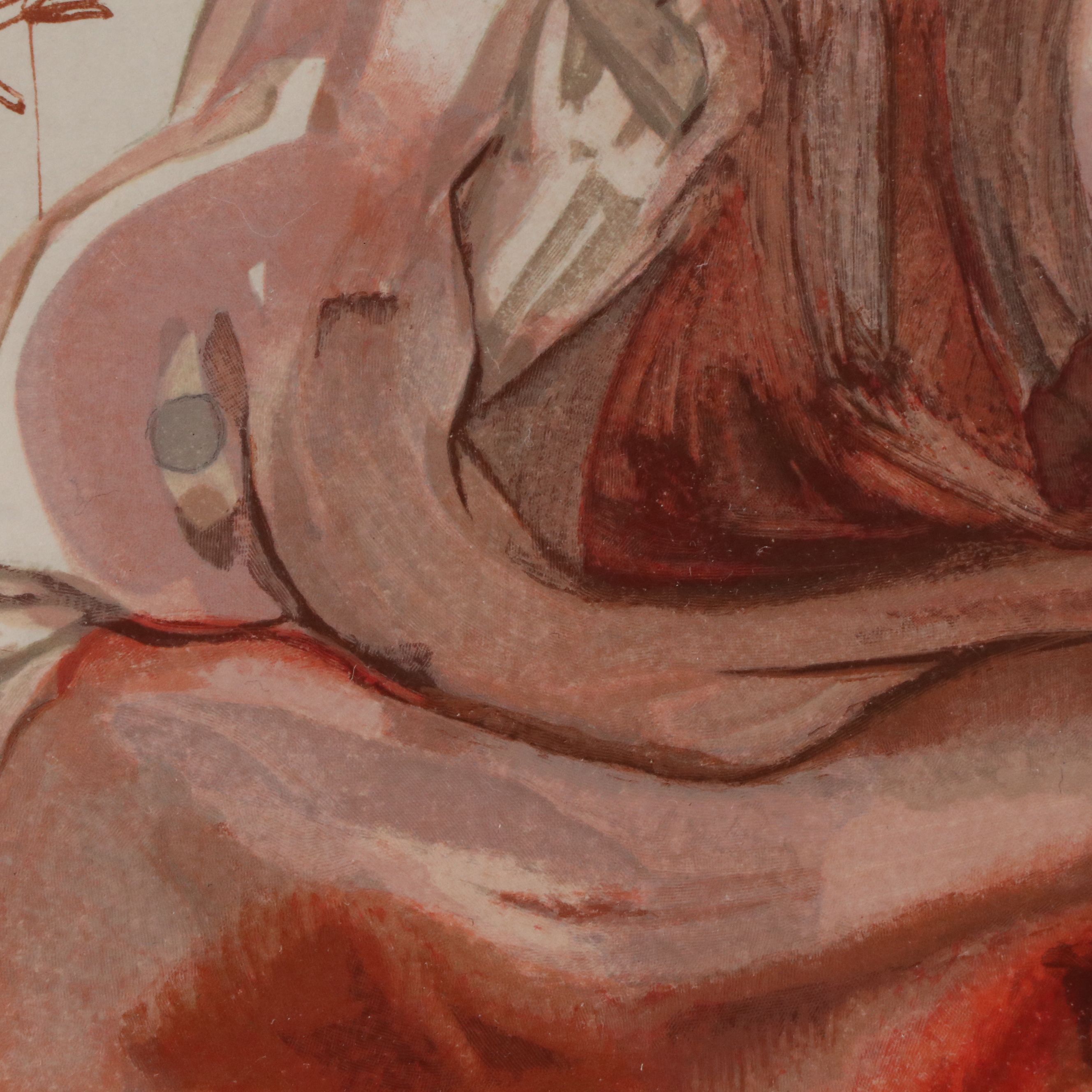 Salvador Dalí Wood Engraving "Le Paradis Terrestre," 1960 - 1964