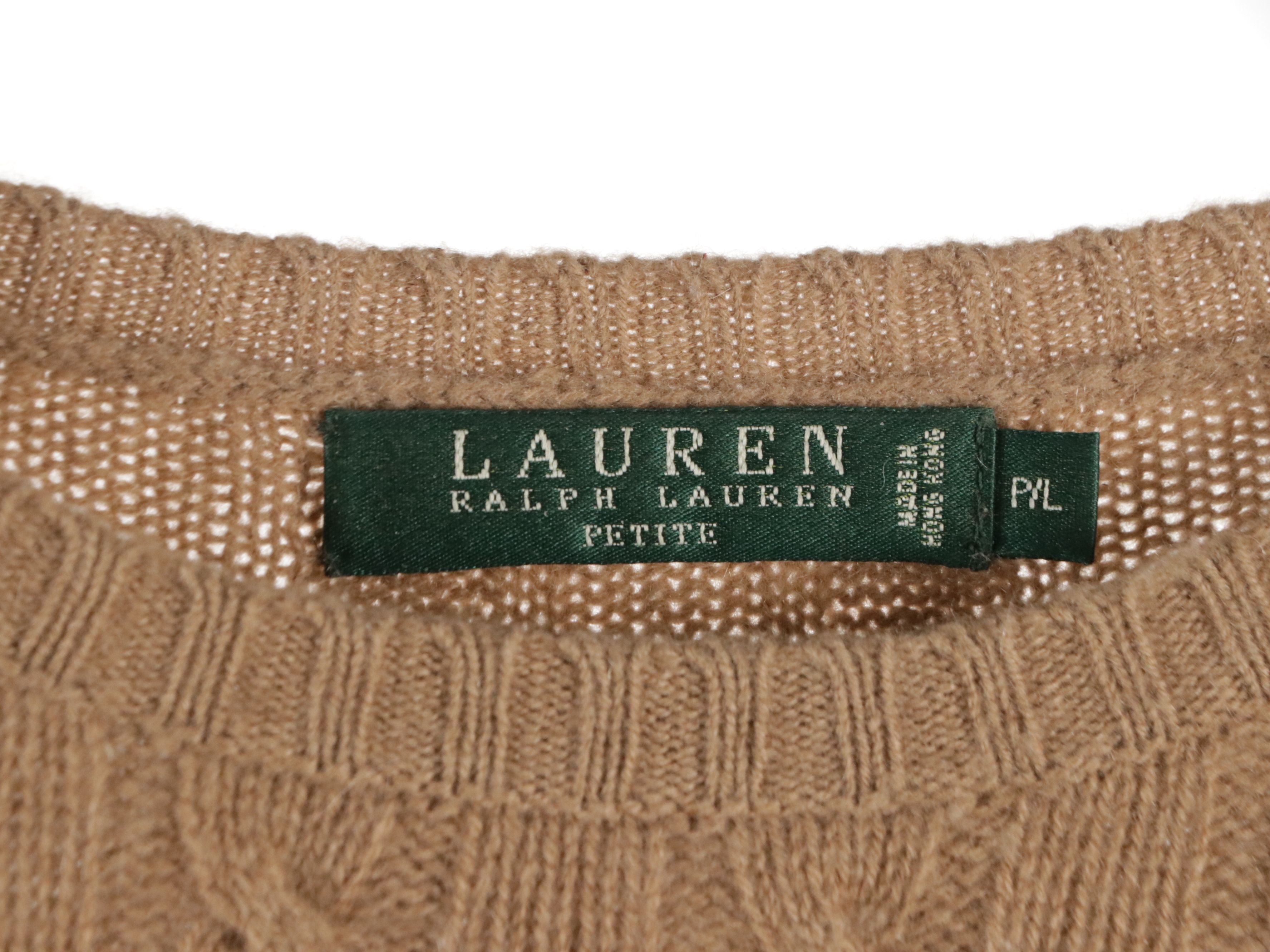 Lauren Ralph Lauren Plaid Silk Midi Skirt, Cashmere Knit Sweater, More Separates