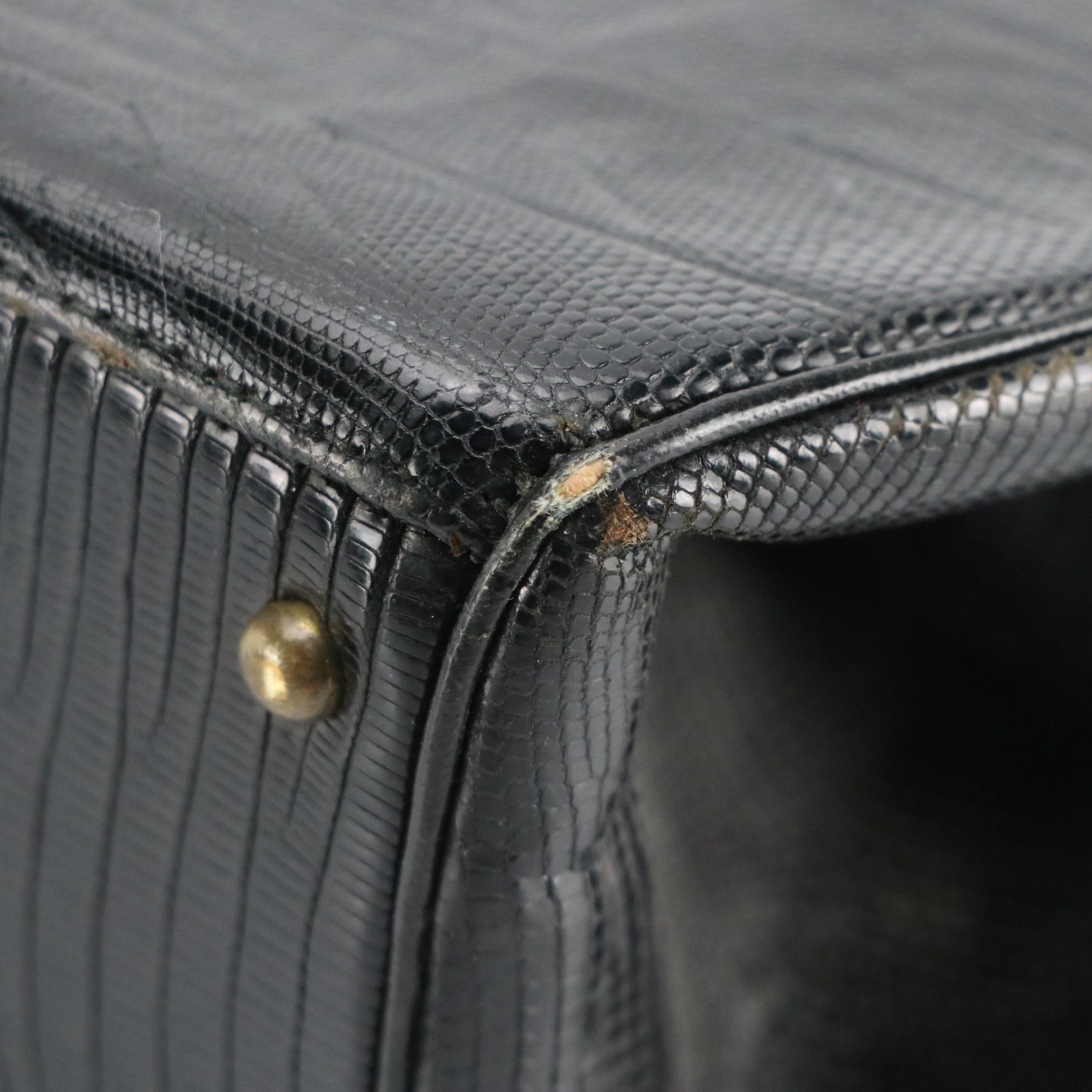 Talbots Grey Croc Embossed Shoulder Bag, Other Vintage Lizardskin Bag, More