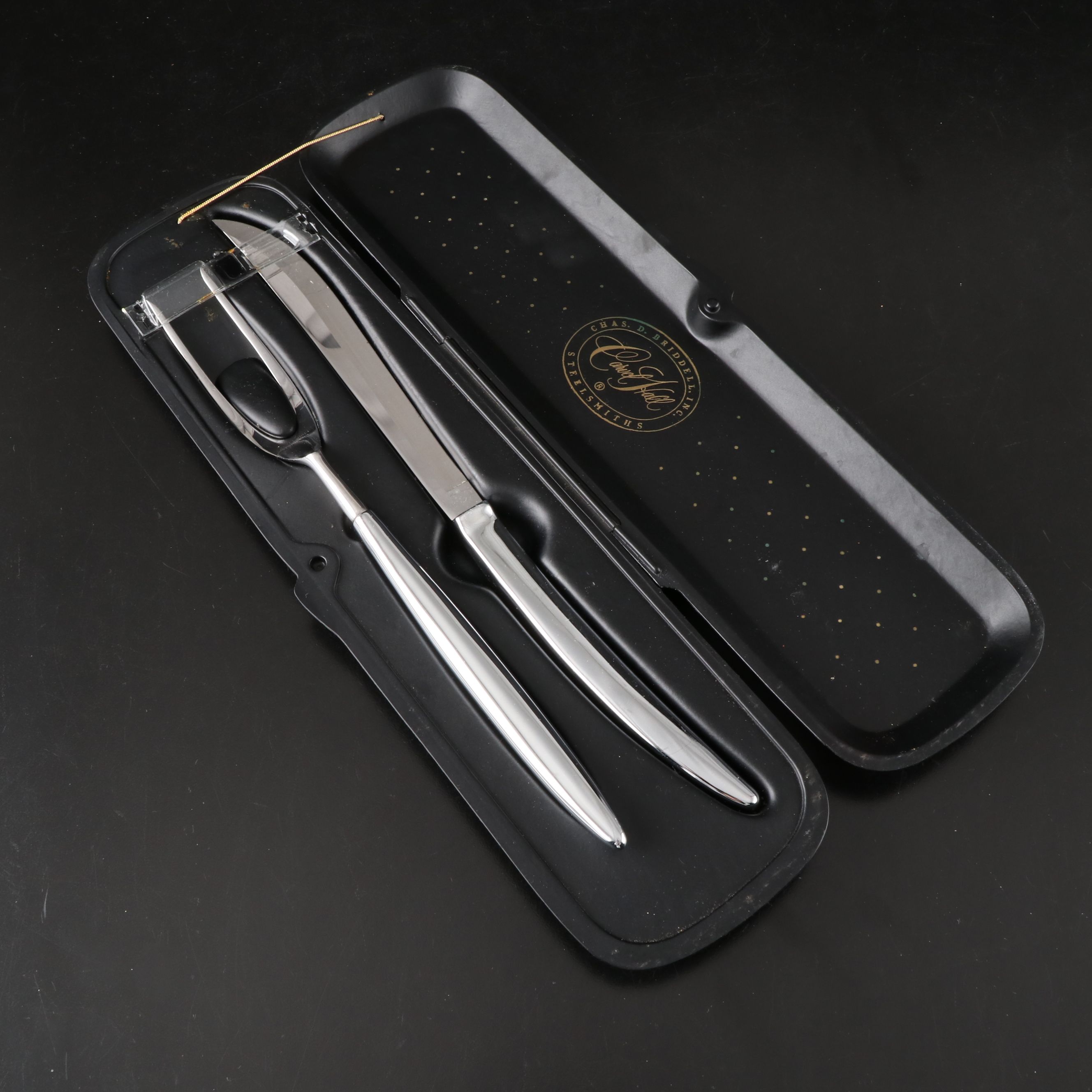 Reed & Barton Sterling Serving Spoon with Other Carving Set and Utensils