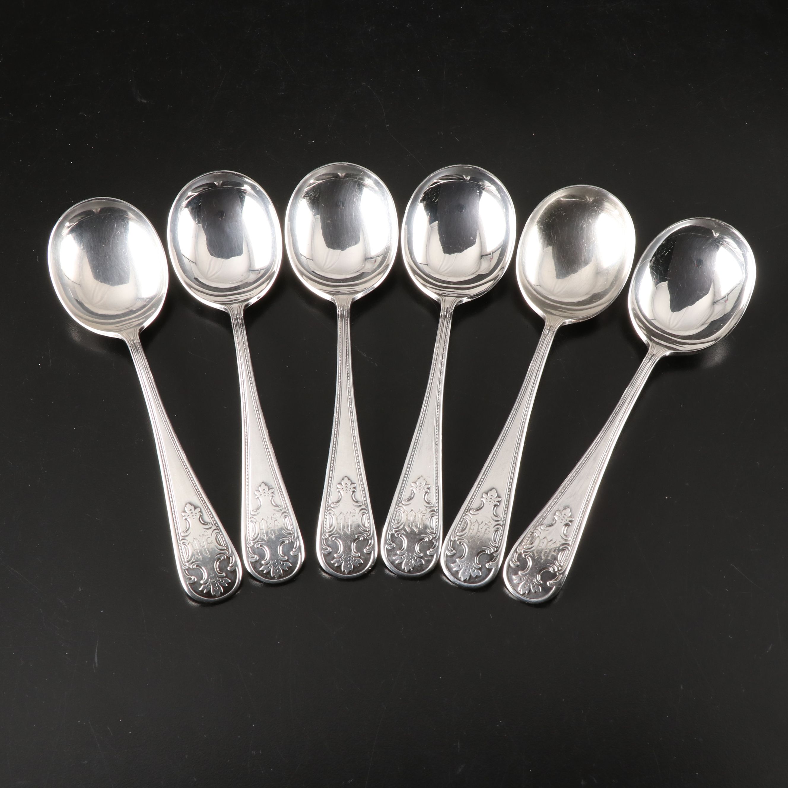 Reed & Barton Sterling Serving Spoon with Other Carving Set and Utensils