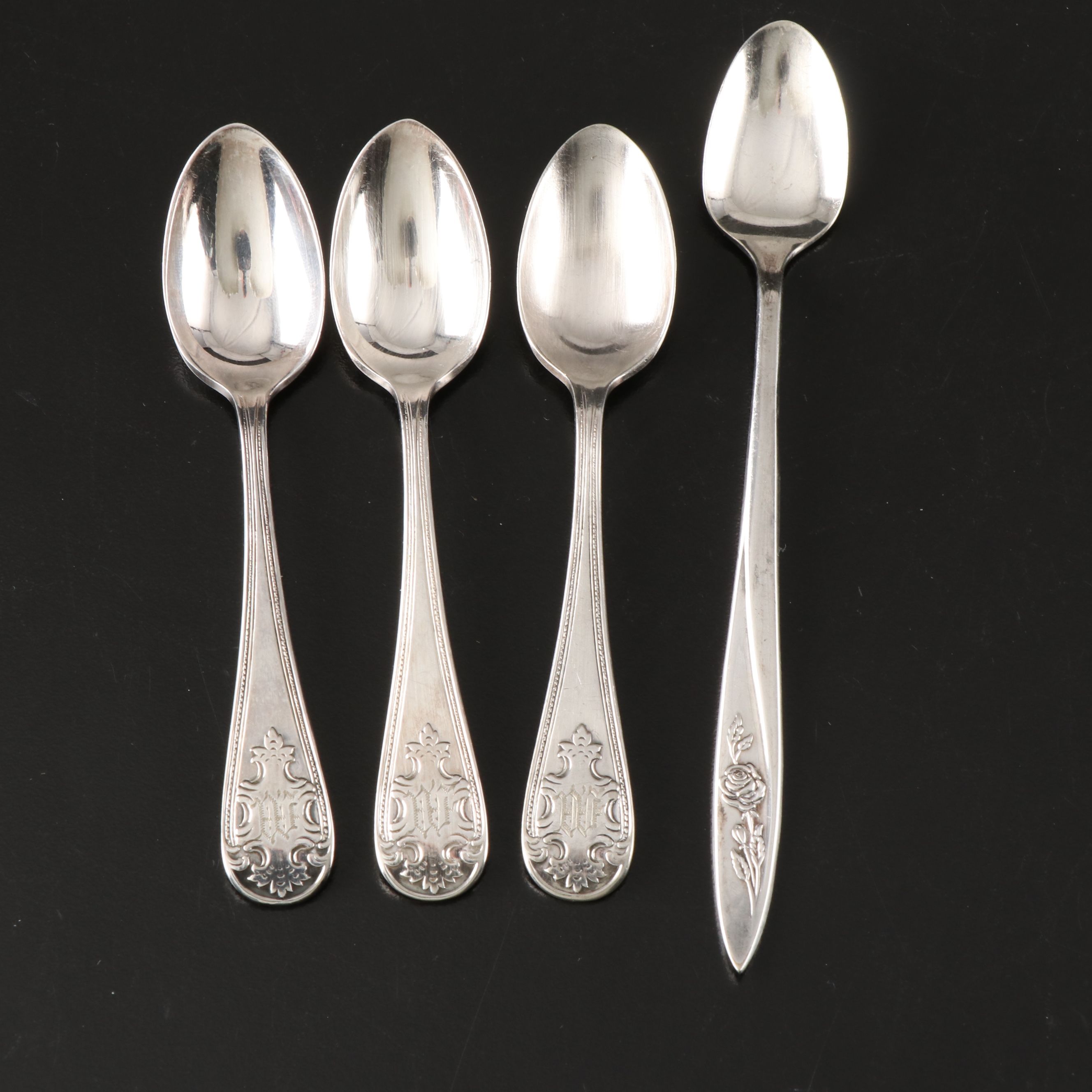 Reed & Barton Sterling Serving Spoon with Other Carving Set and Utensils