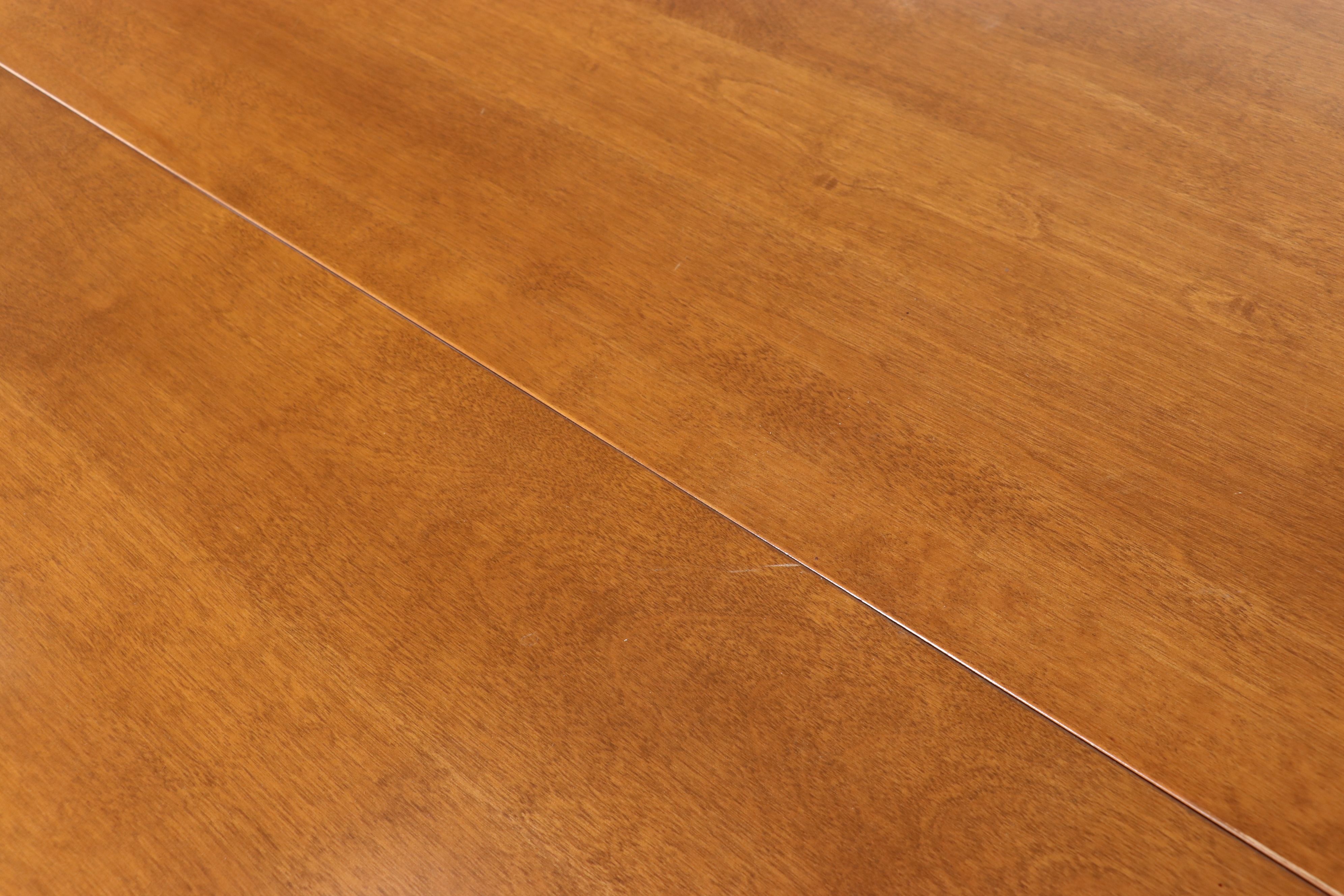 Ethan Allen by Baumritter Colonial Revival Style Six-Piece Maple Dining Set