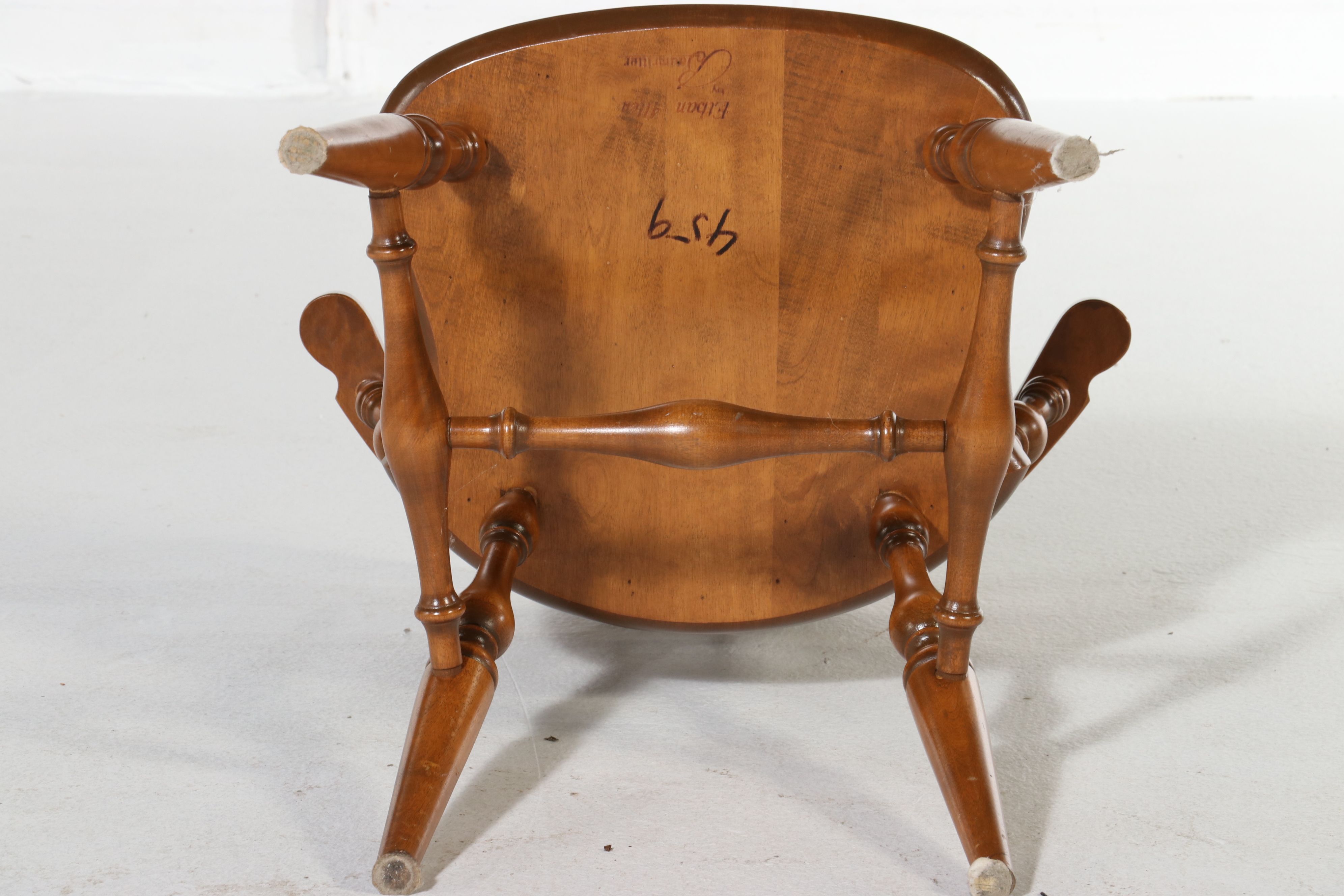 Ethan Allen by Baumritter Colonial Revival Style Six-Piece Maple Dining Set