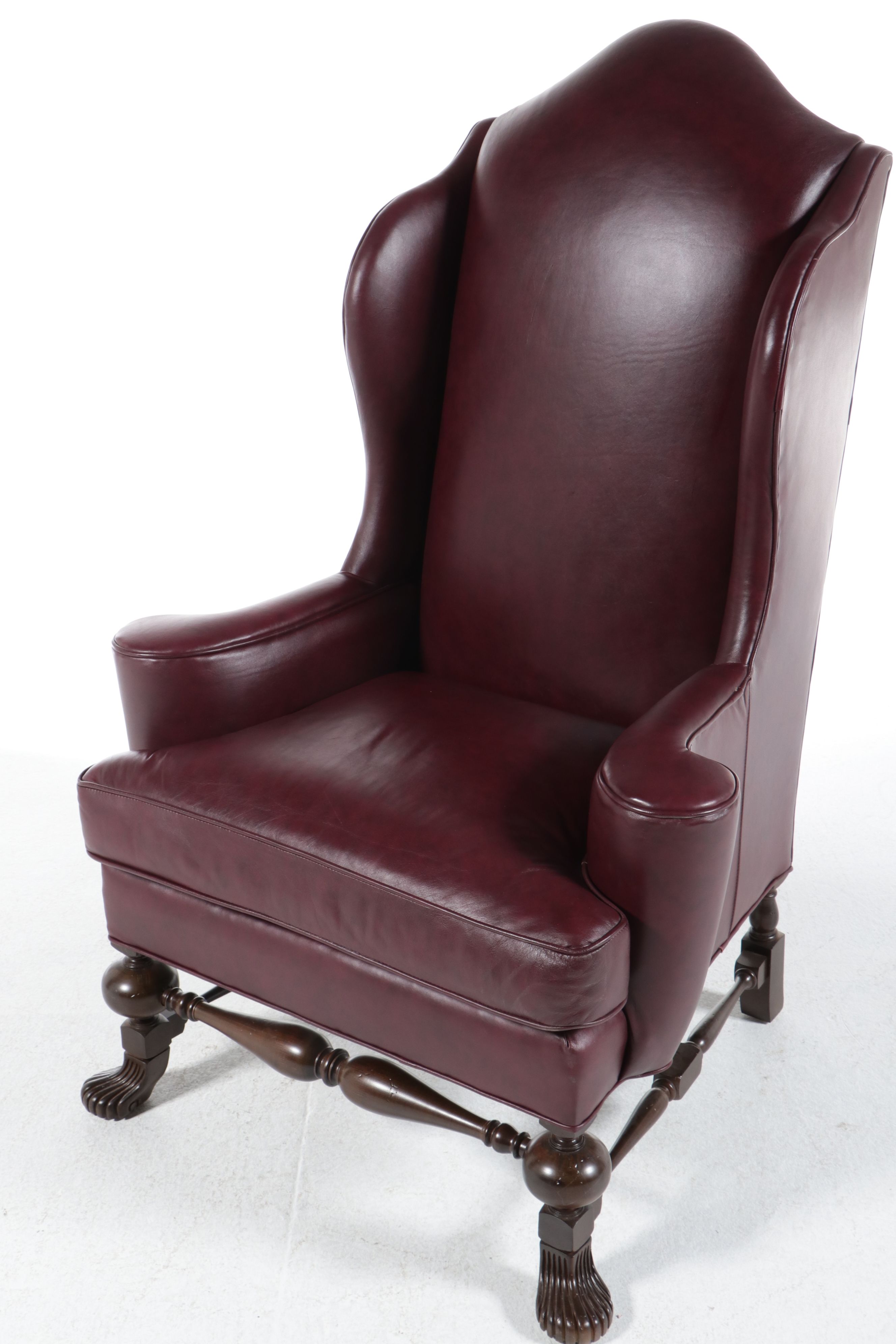 Pair of Lexington Furniture "Palmer Home Collection" Leather Armchairs