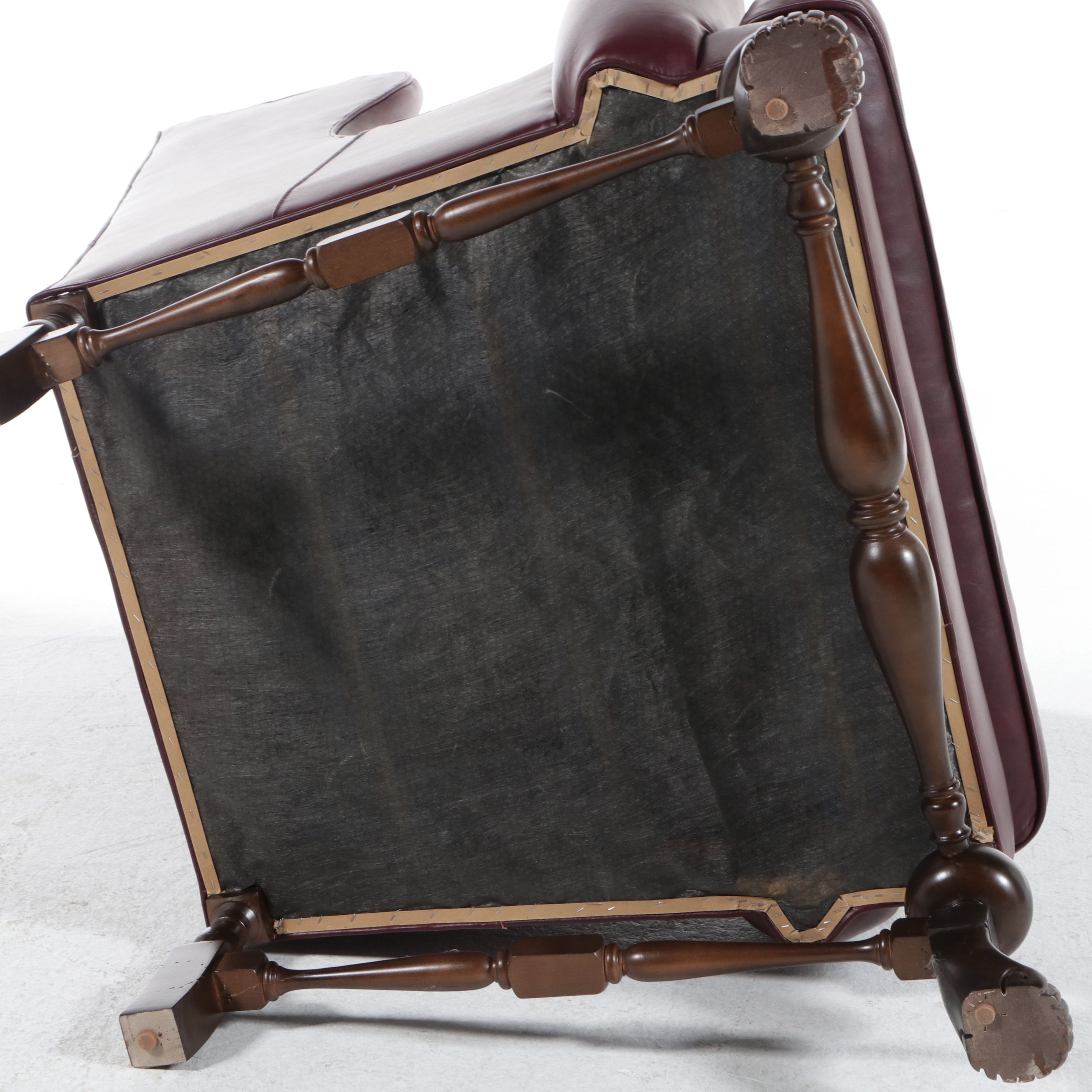 Pair of Lexington Furniture "Palmer Home Collection" Leather Armchairs