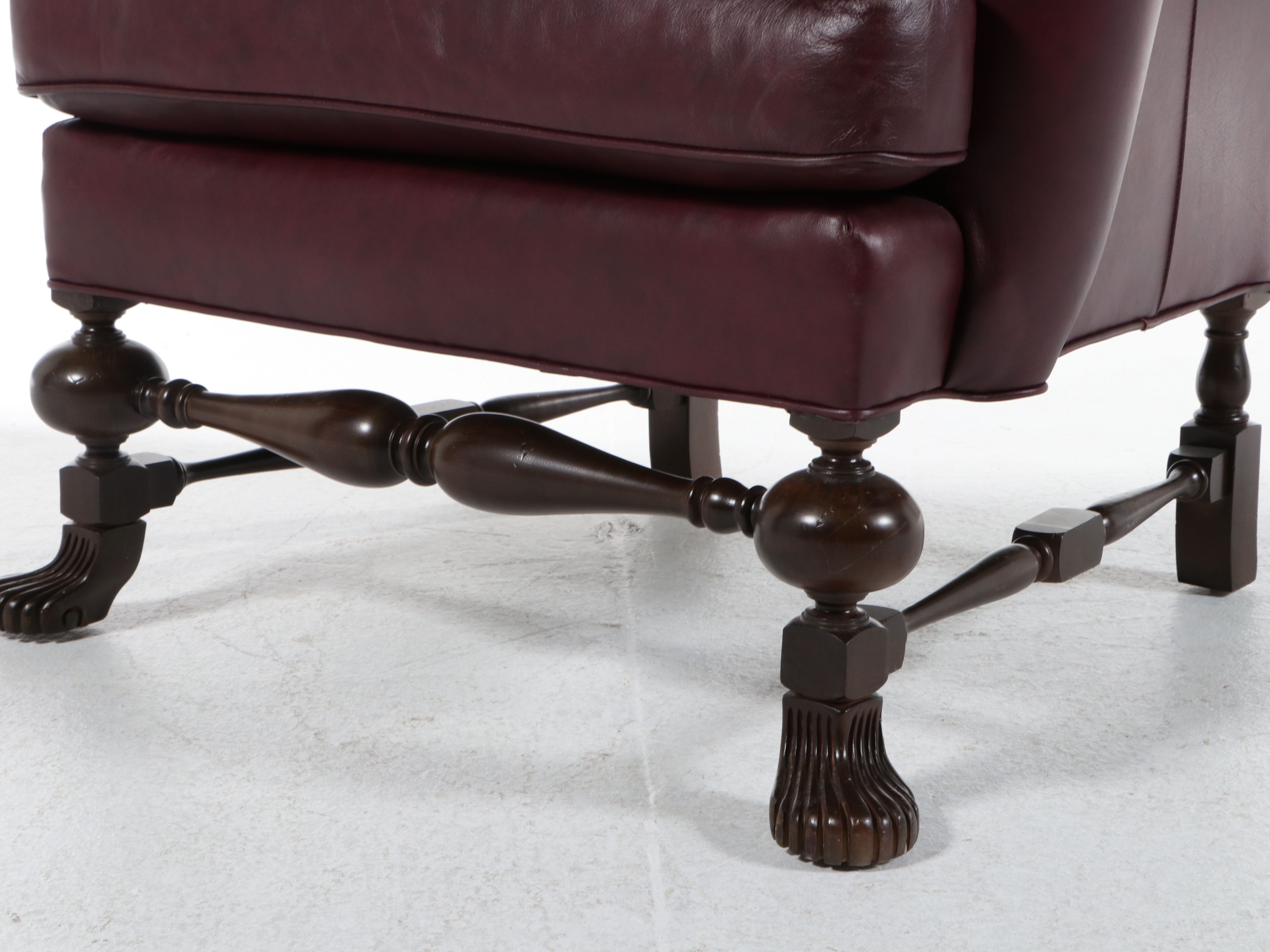 Pair of Lexington Furniture "Palmer Home Collection" Leather Armchairs