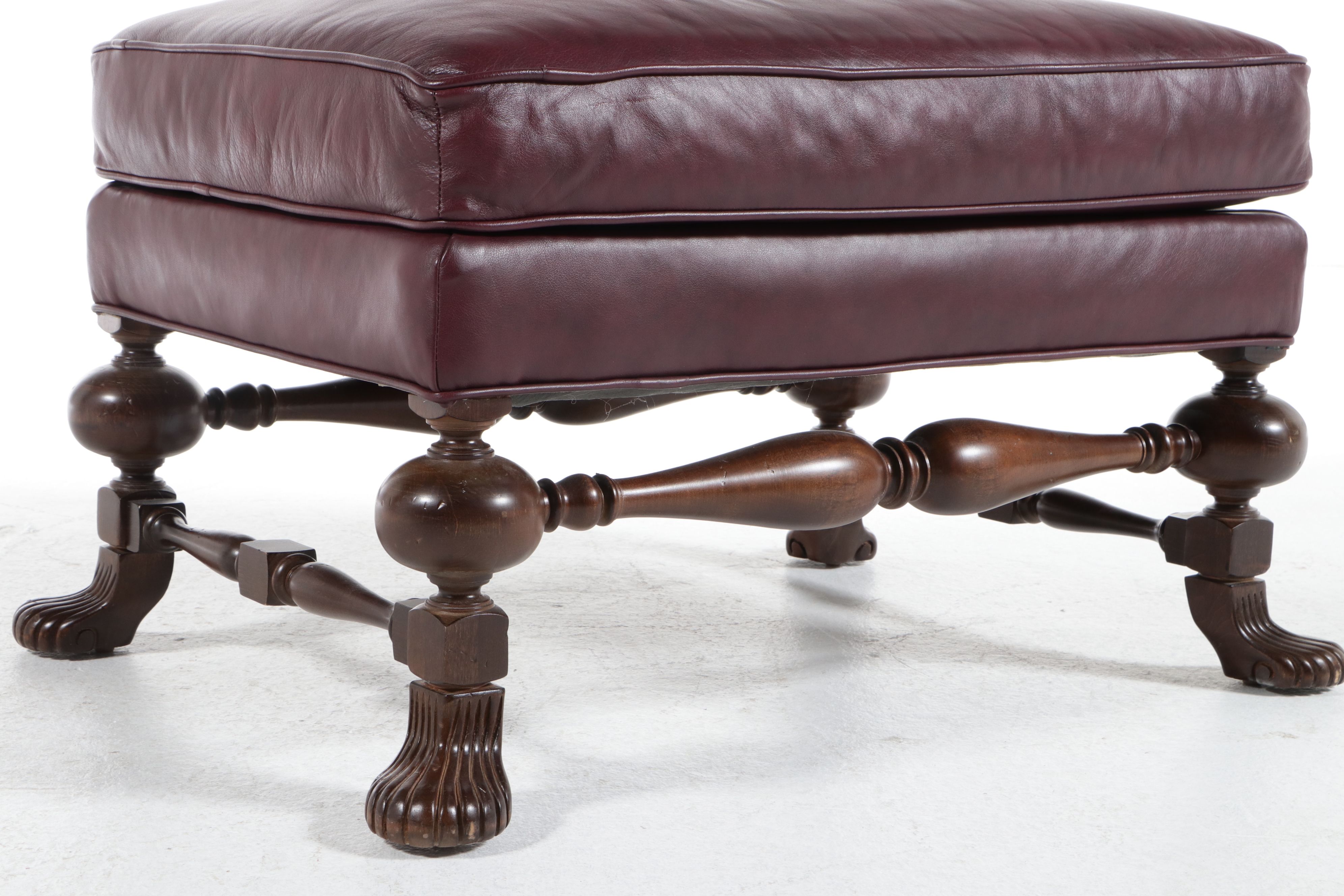 Pair of Lexington Furniture "Palmer Home Collection" Leather Armchairs