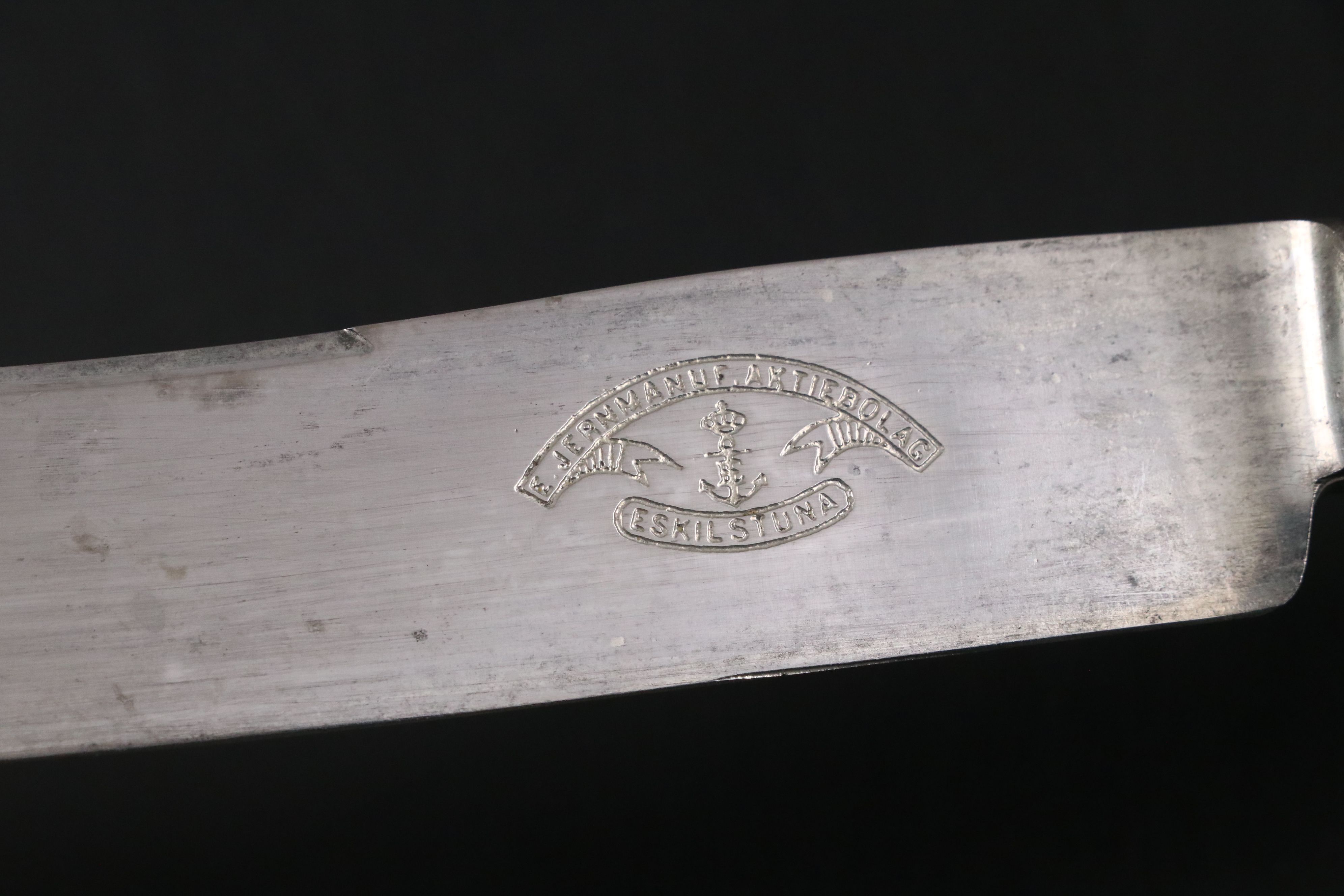 Antique Swedish 800 Silver Spoons with More Silver Plate Utensils