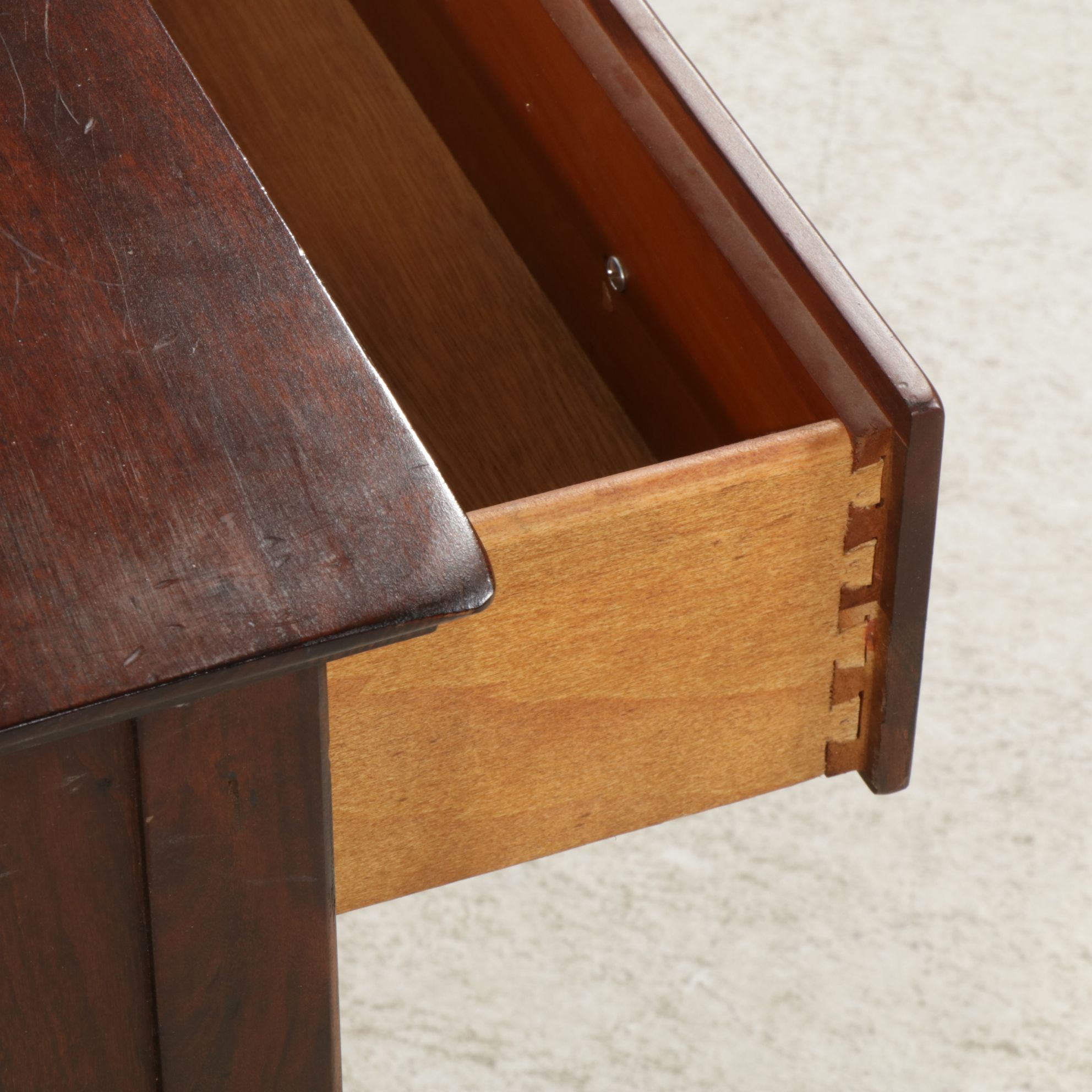 Cherry Media Table, Late 20th to 21st Century