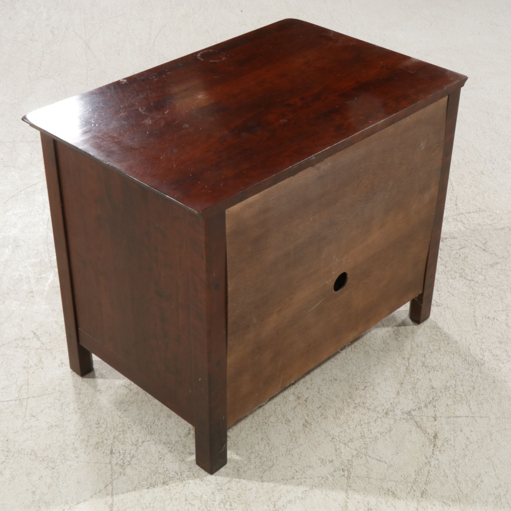 Cherry Media Table, Late 20th to 21st Century