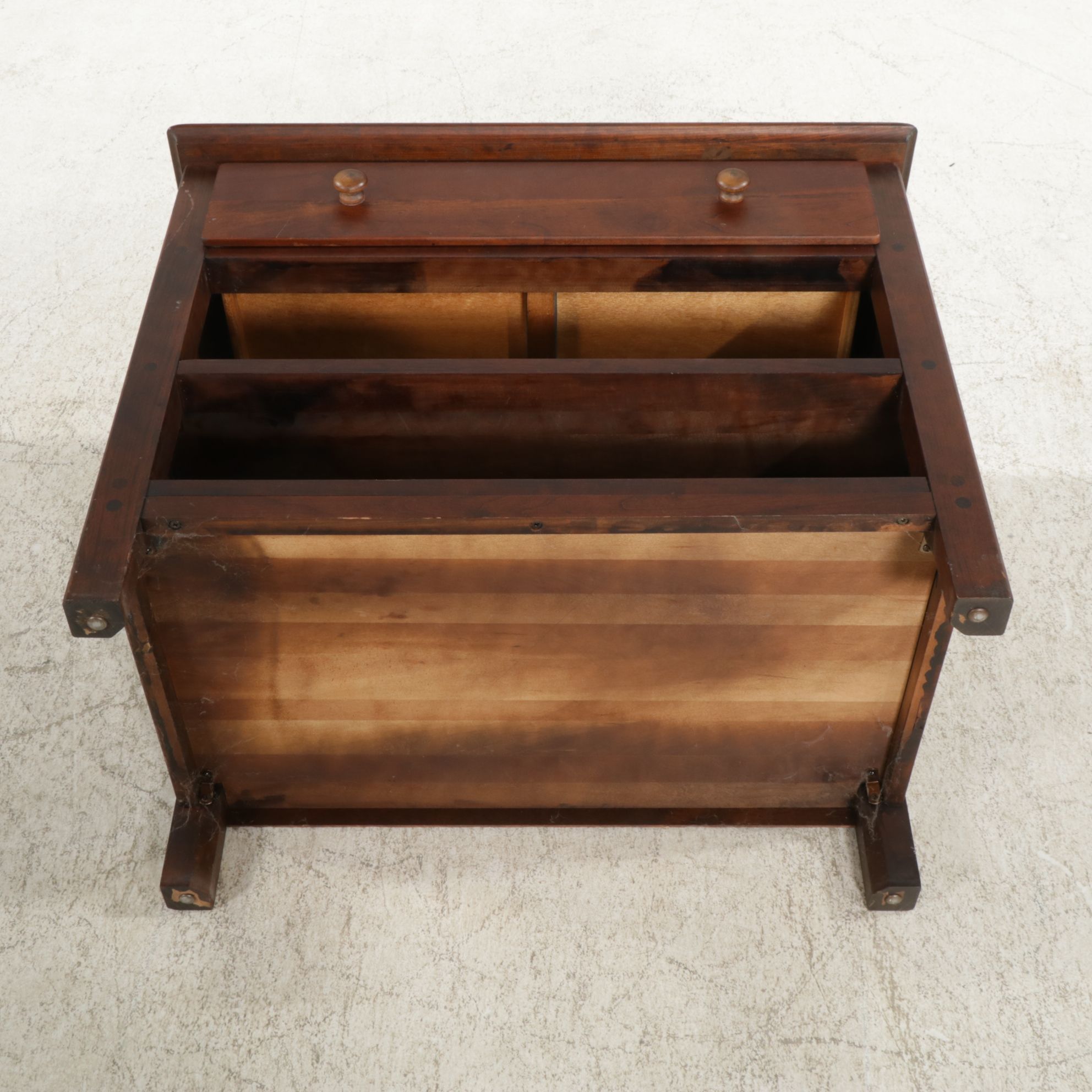 Cherry Media Table, Late 20th to 21st Century