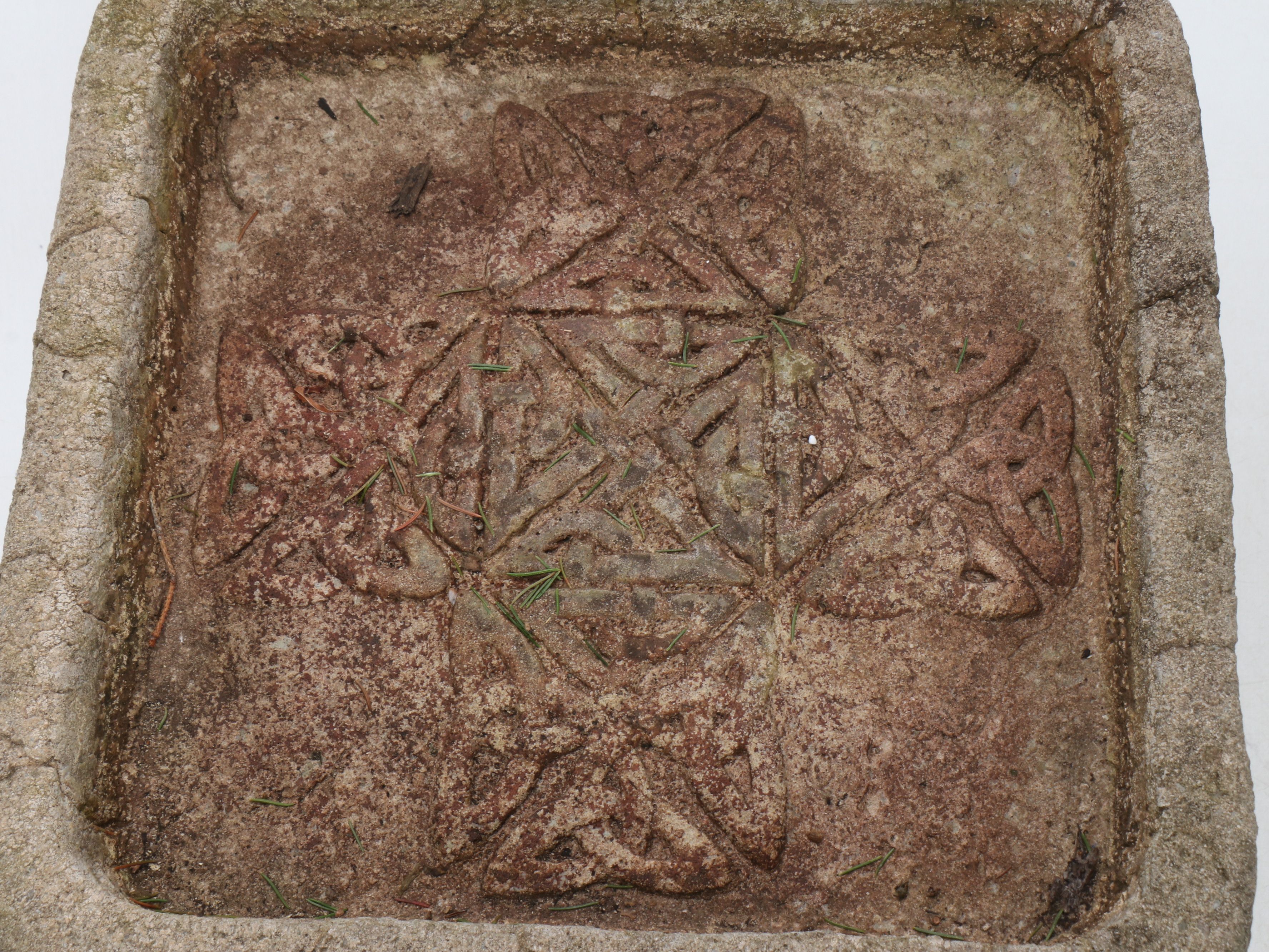 "The Berripatch" Stone Birdbath with Stand, 1997