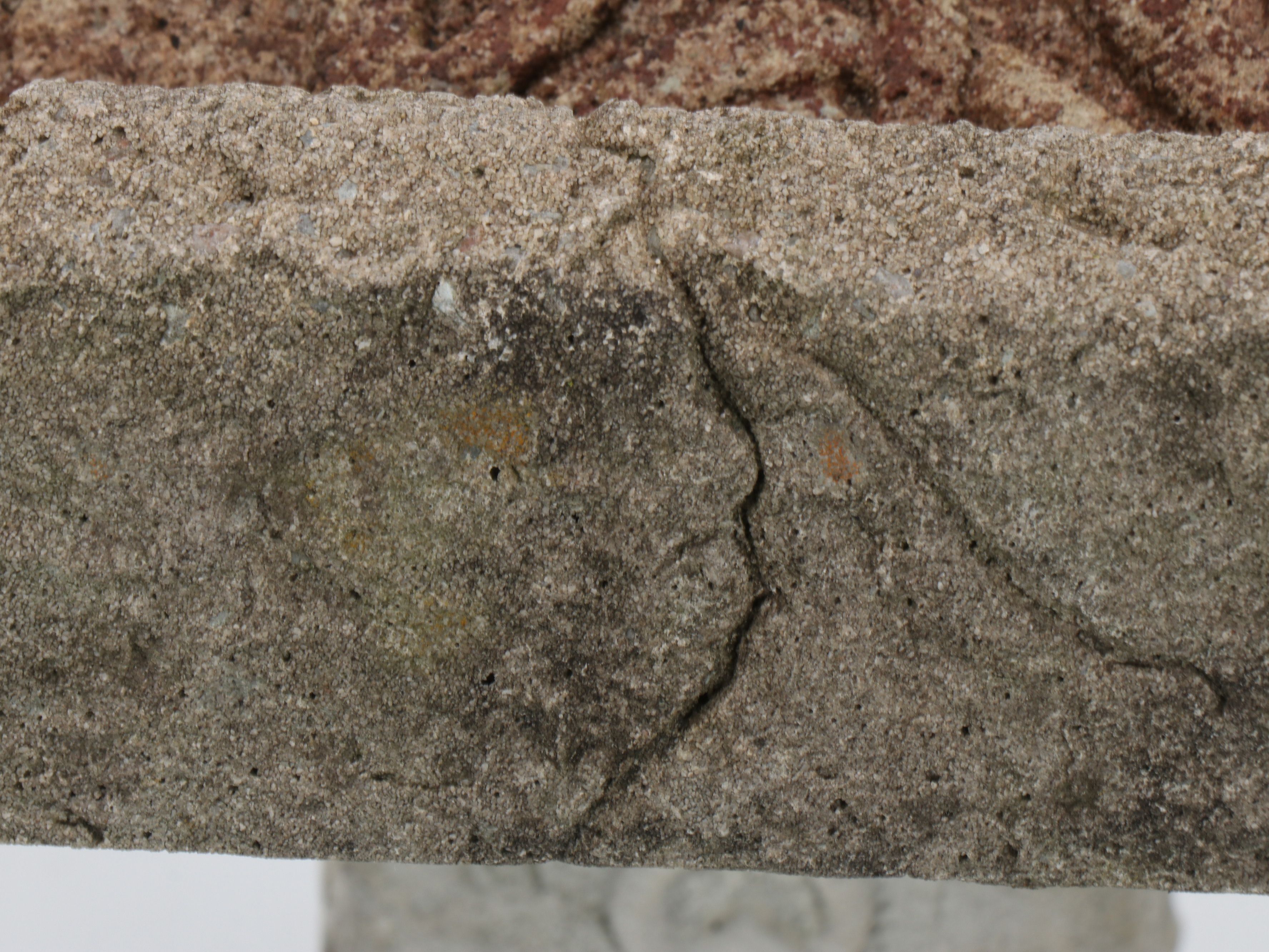 "The Berripatch" Stone Birdbath with Stand, 1997