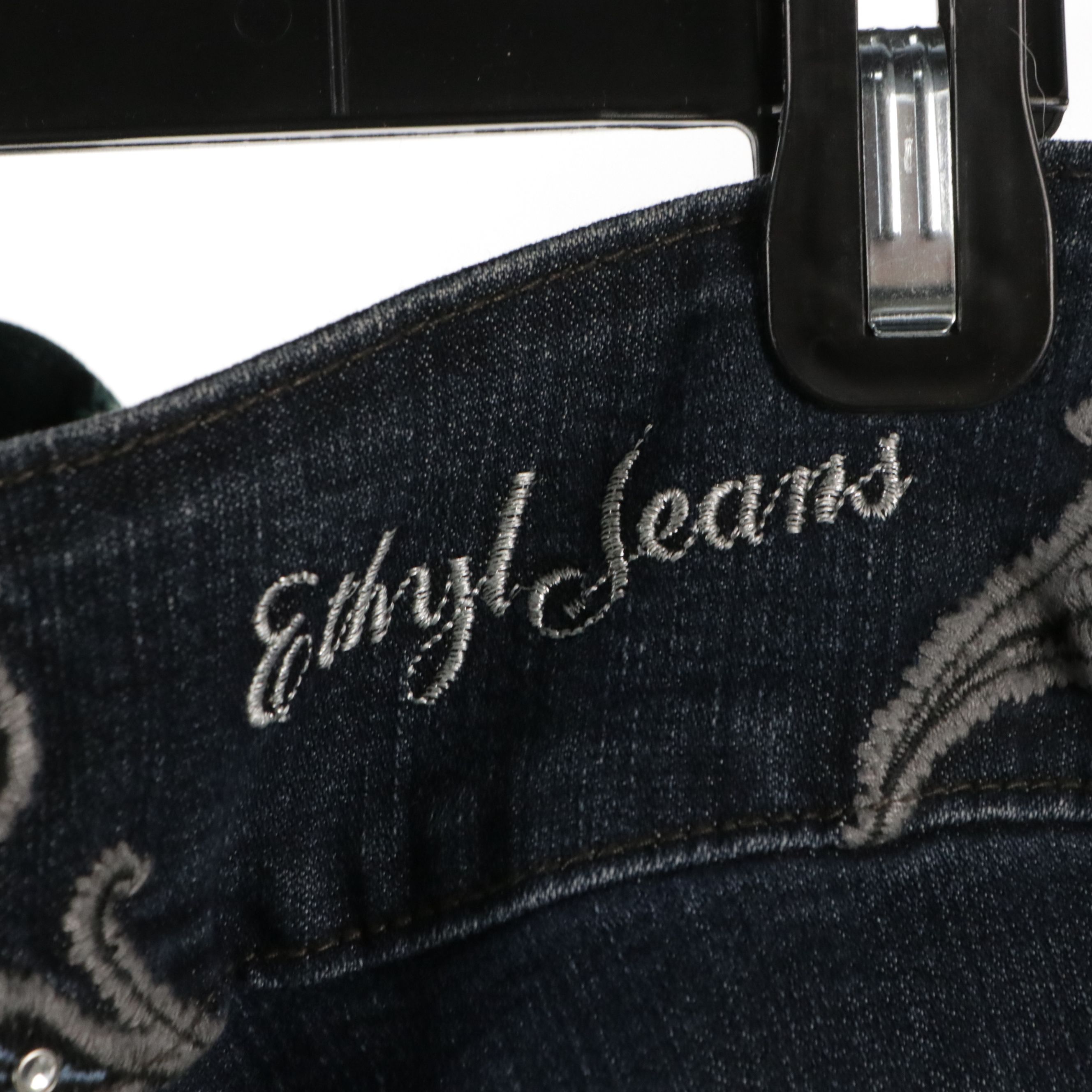 Ralph Lauren Jeans Co. Embellished Black Jeans, NYDJ Green Jeans, Other Pair