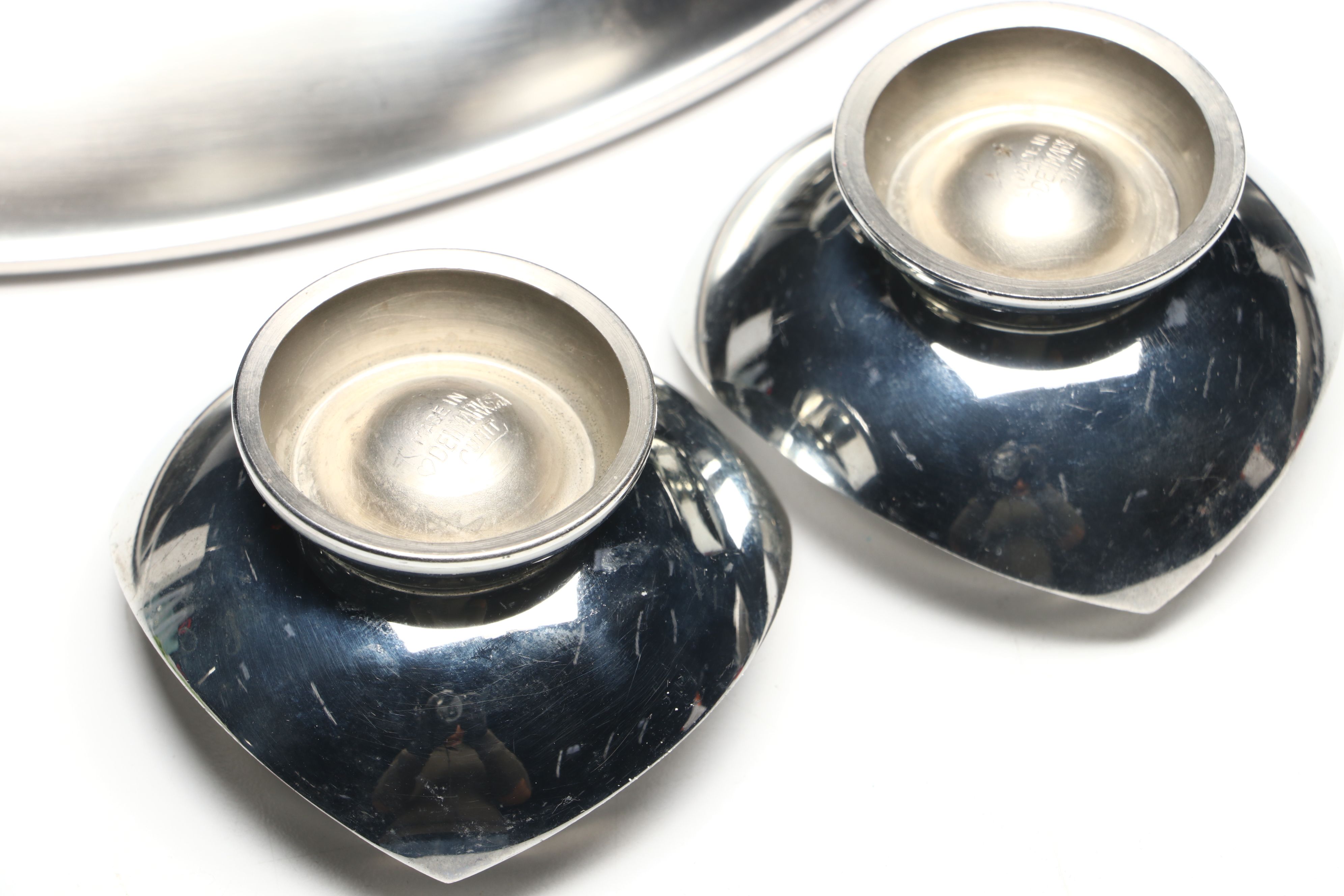 All-Clad Fondue Set, Stainless Steel Trays, and More Metal Serveware