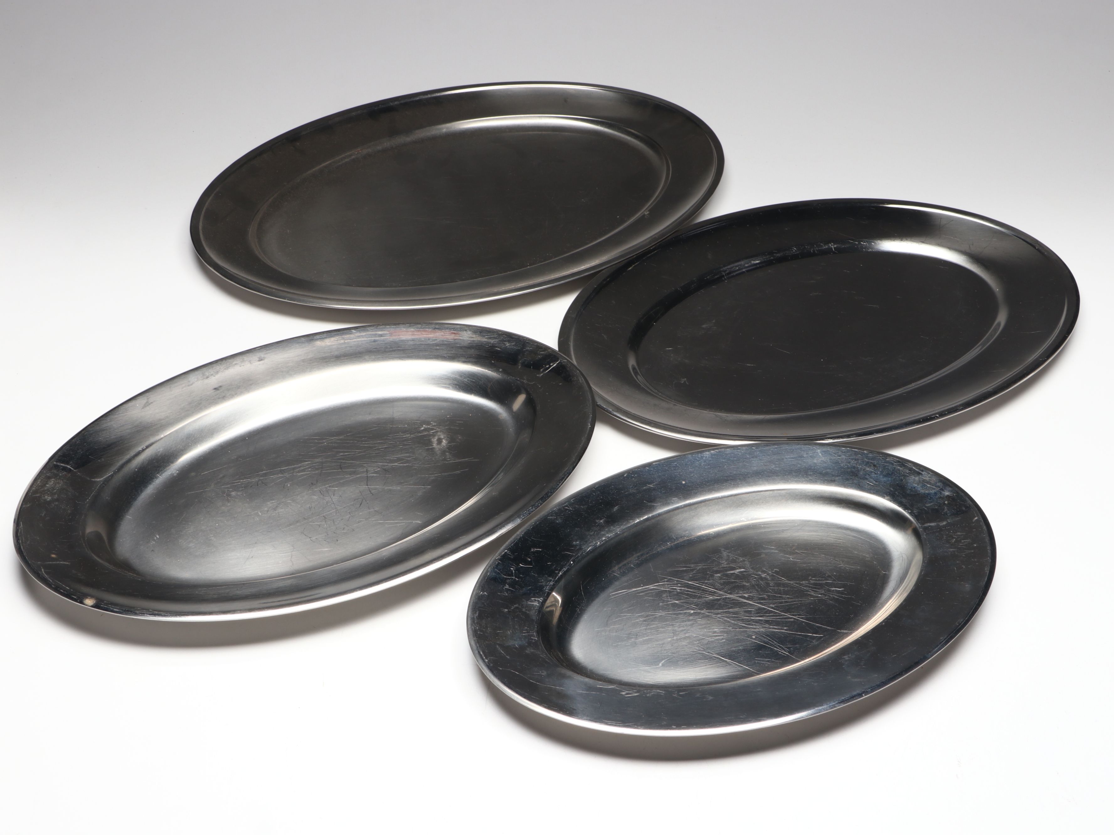 All-Clad Fondue Set, Stainless Steel Trays, and More Metal Serveware