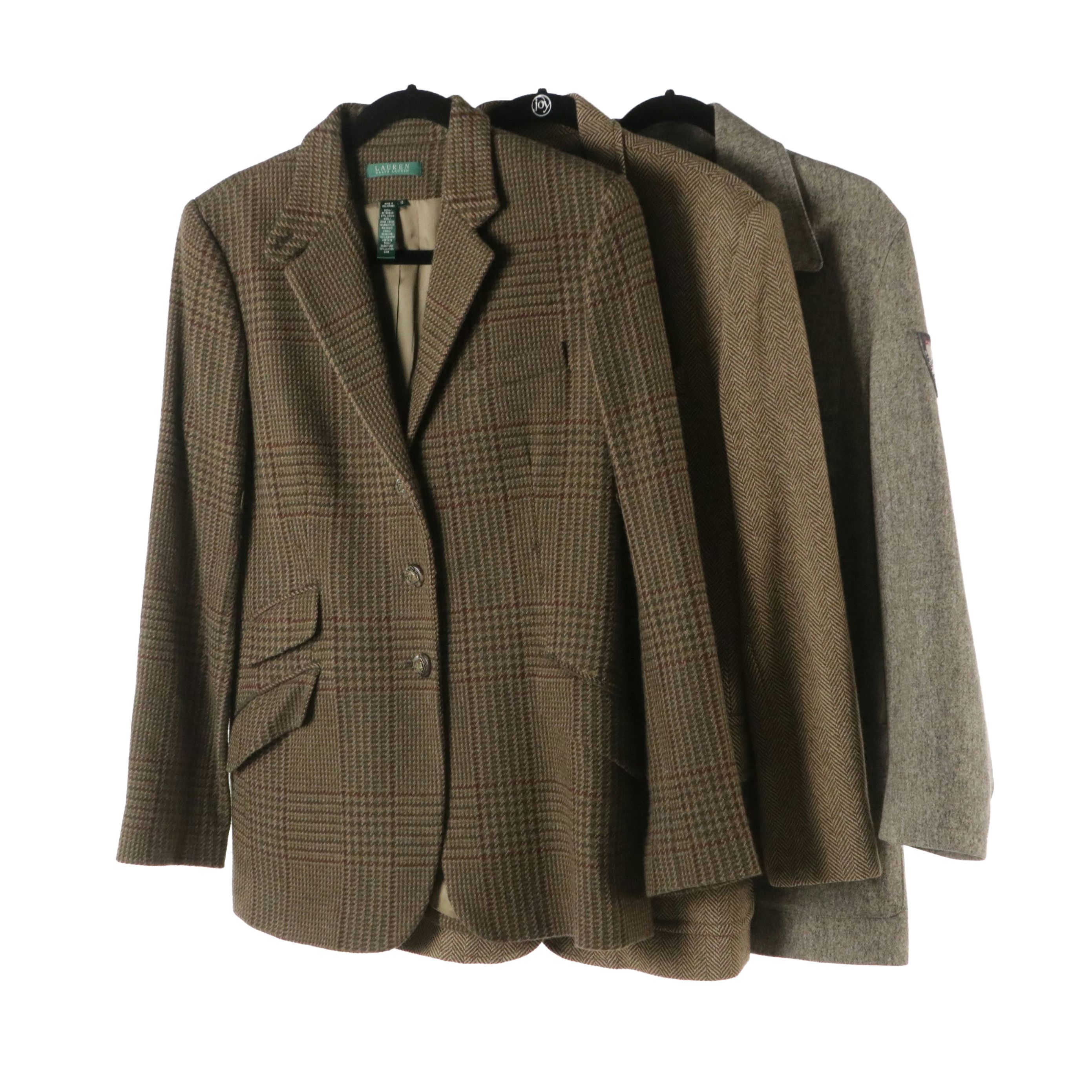 Lauren Ralph Lauren Wool Elbow Patch Blazers, Lodenfrey Multi-Pocket Sport Coat