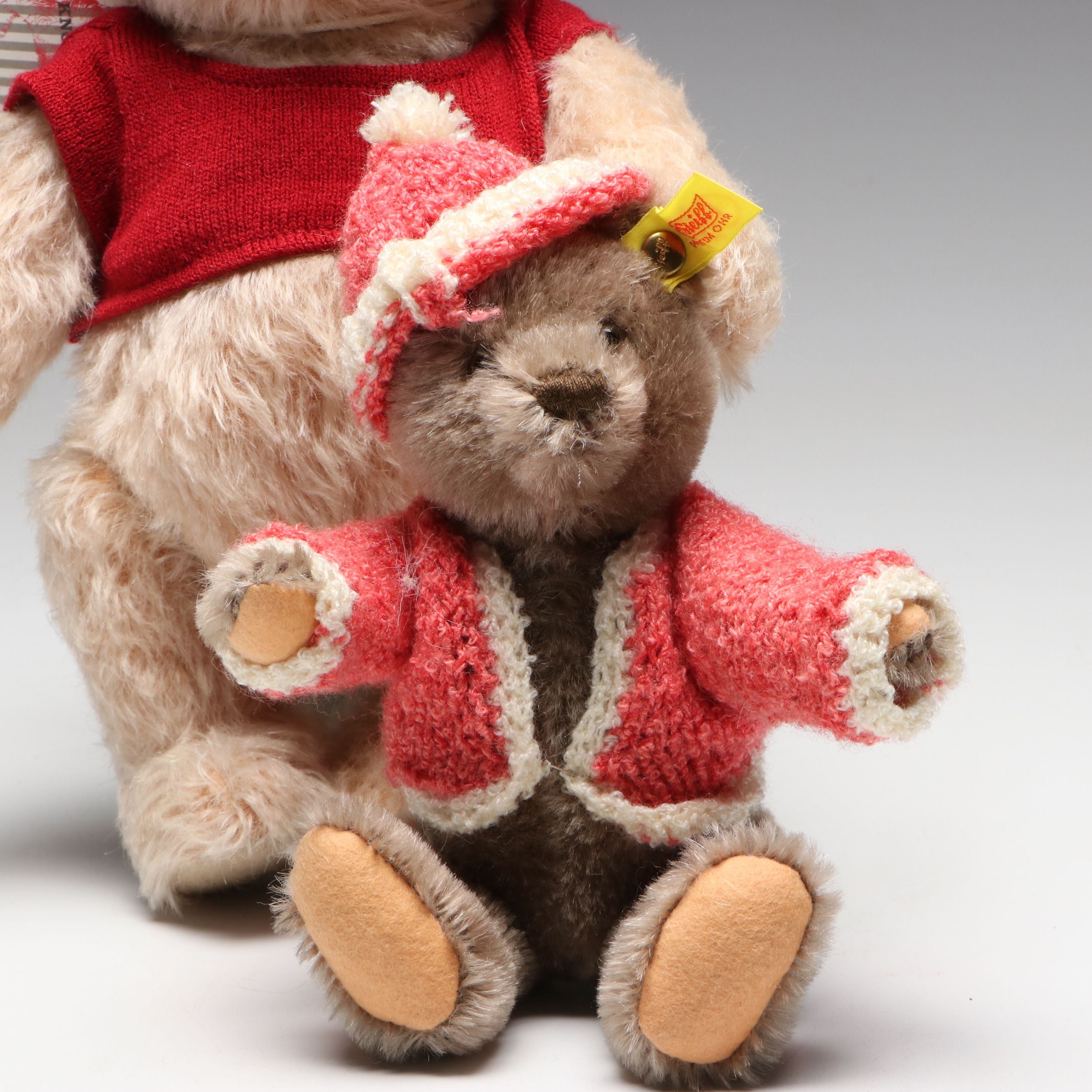 Steiff Jointed Winnie-the-Pooh and Other Mohair Teddy Bear
